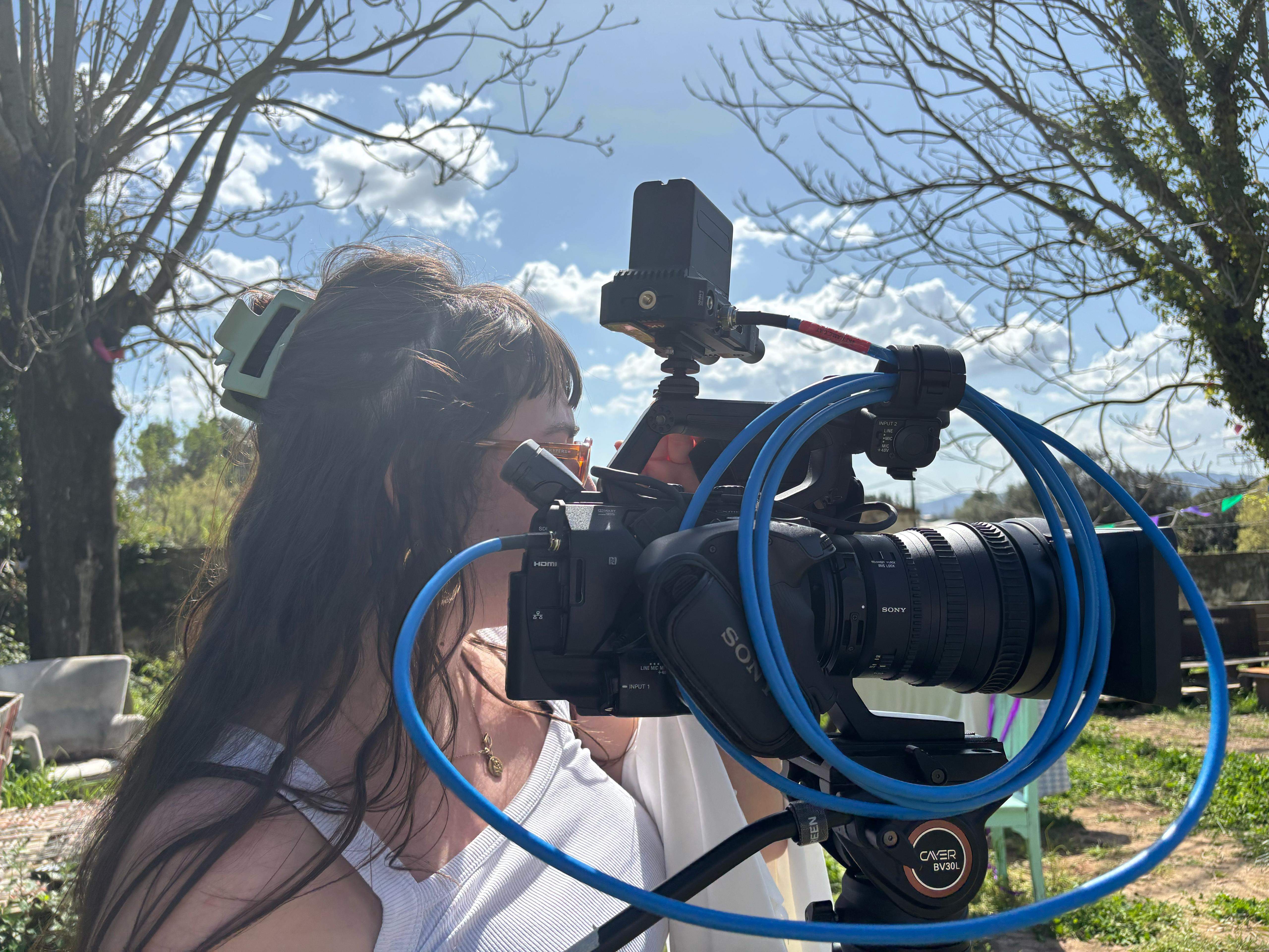 L'InFest escalfa motors amb el rodatge de l'anunci. FOTO: Cedida