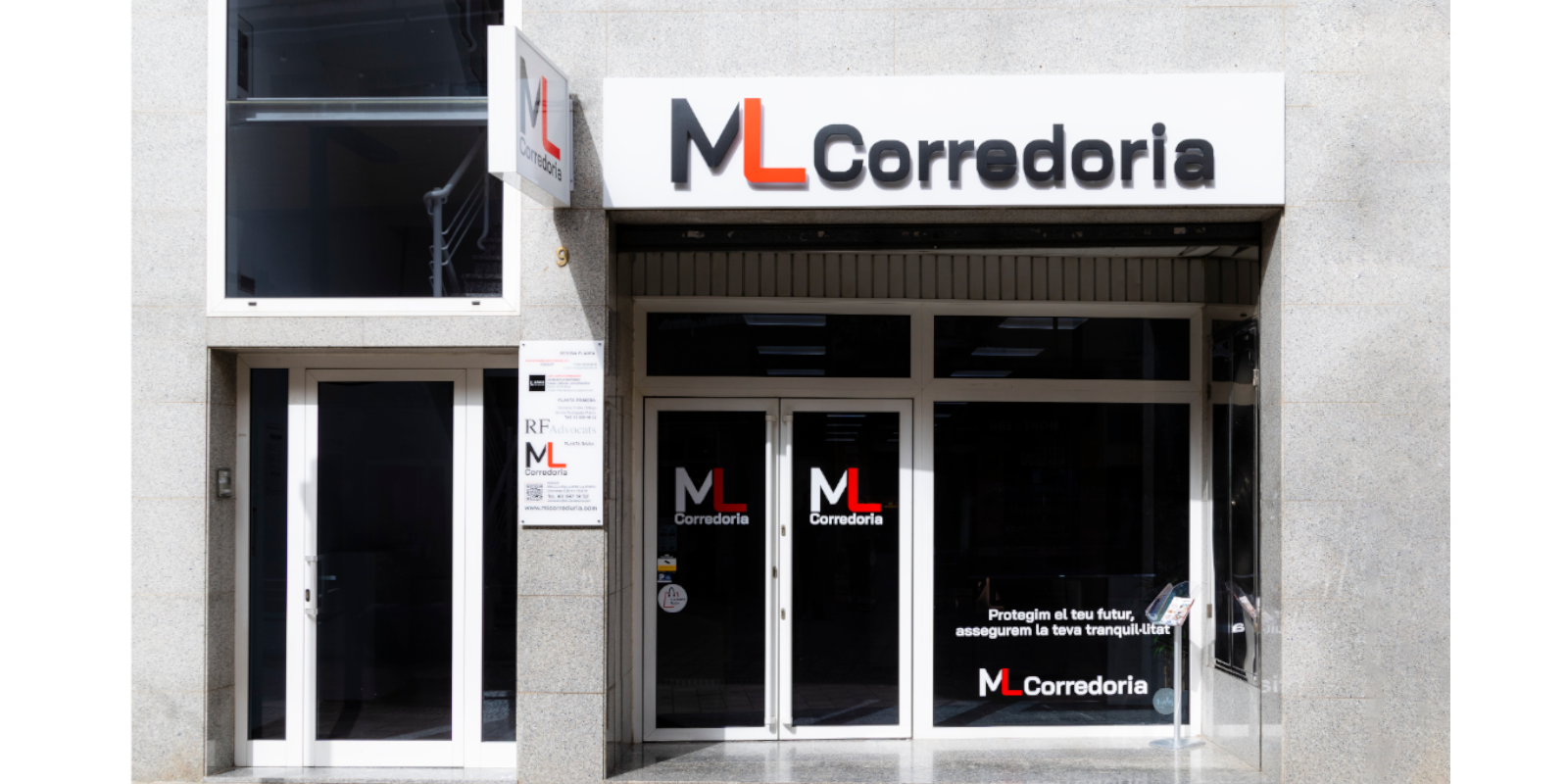 Façana de ML Corredoria. FOTO: Cedida Façana de ML Corredoria. FOTO: Cedida