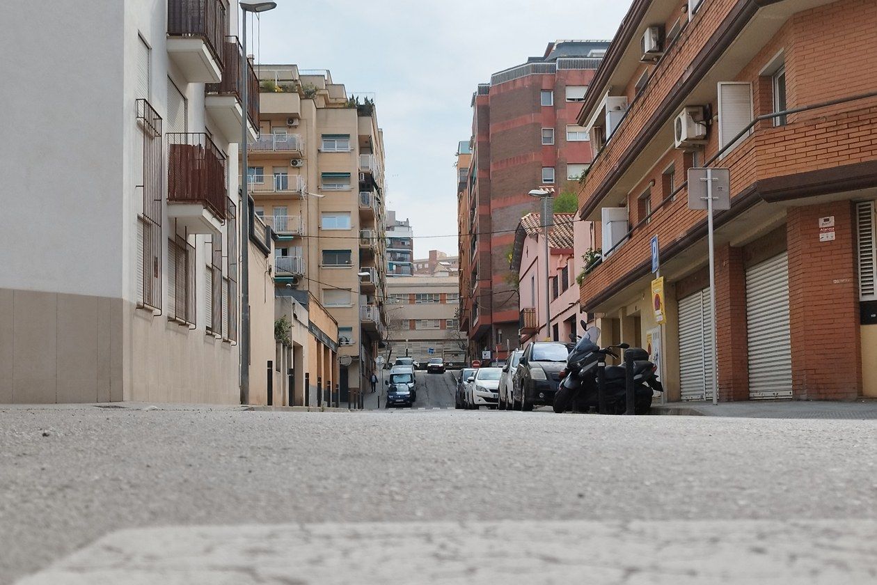 El tram del carrer Margarida Xirgu on es duran a terme les actuacions FOTO: Ajuntament de Rubí