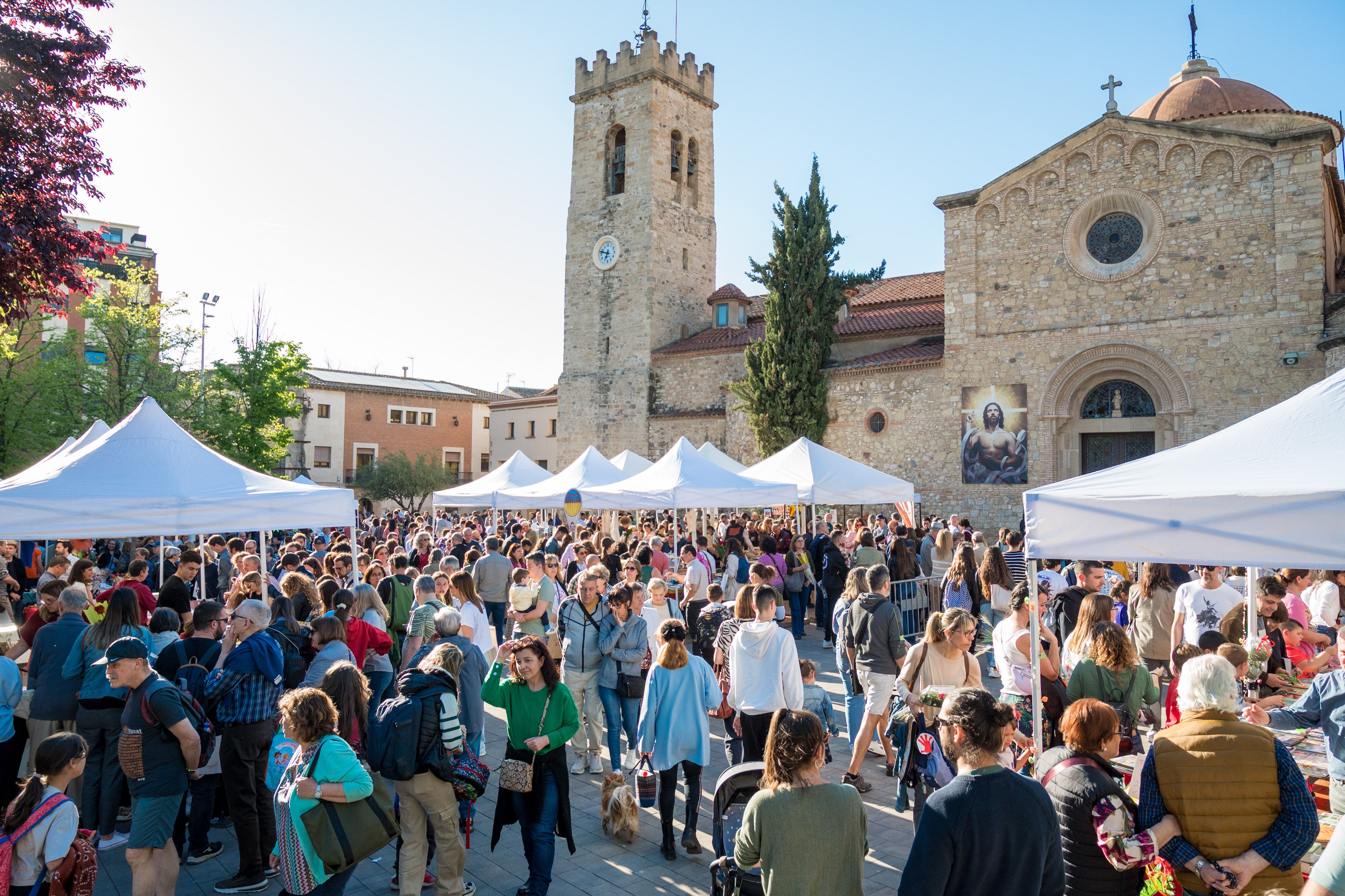 Sant Jordi a Rubí 2025. FOTO: Carmelo Jiménez