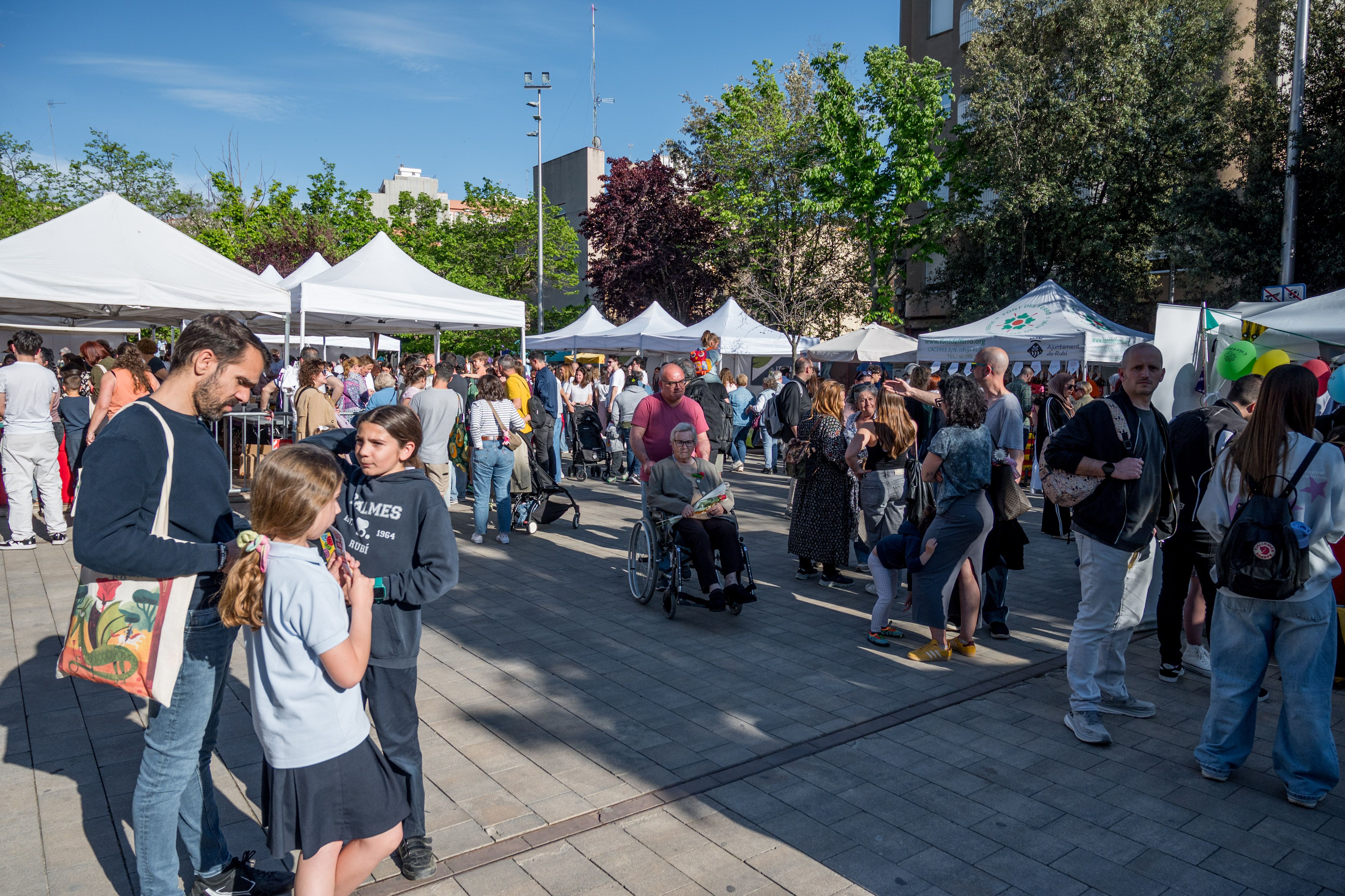 Sant Jordi a Rubí 2025. FOTO: Carmelo Jiménez