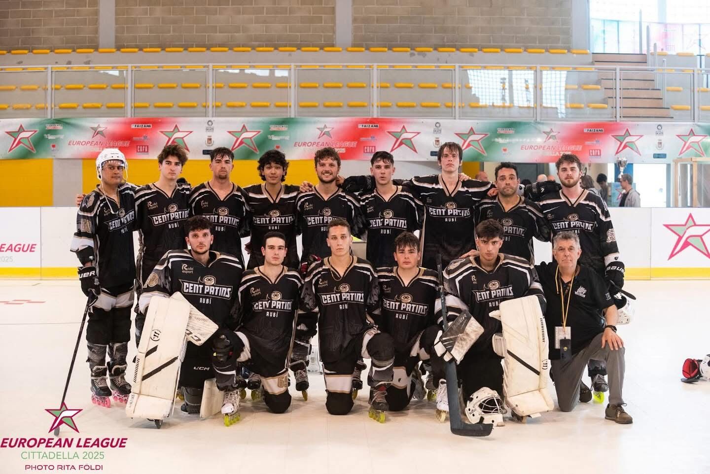 L'HCR Cent Patins aconsegueix la sisena posició a la copa d'Europa. FOTO: Cedida/Rita Foldi