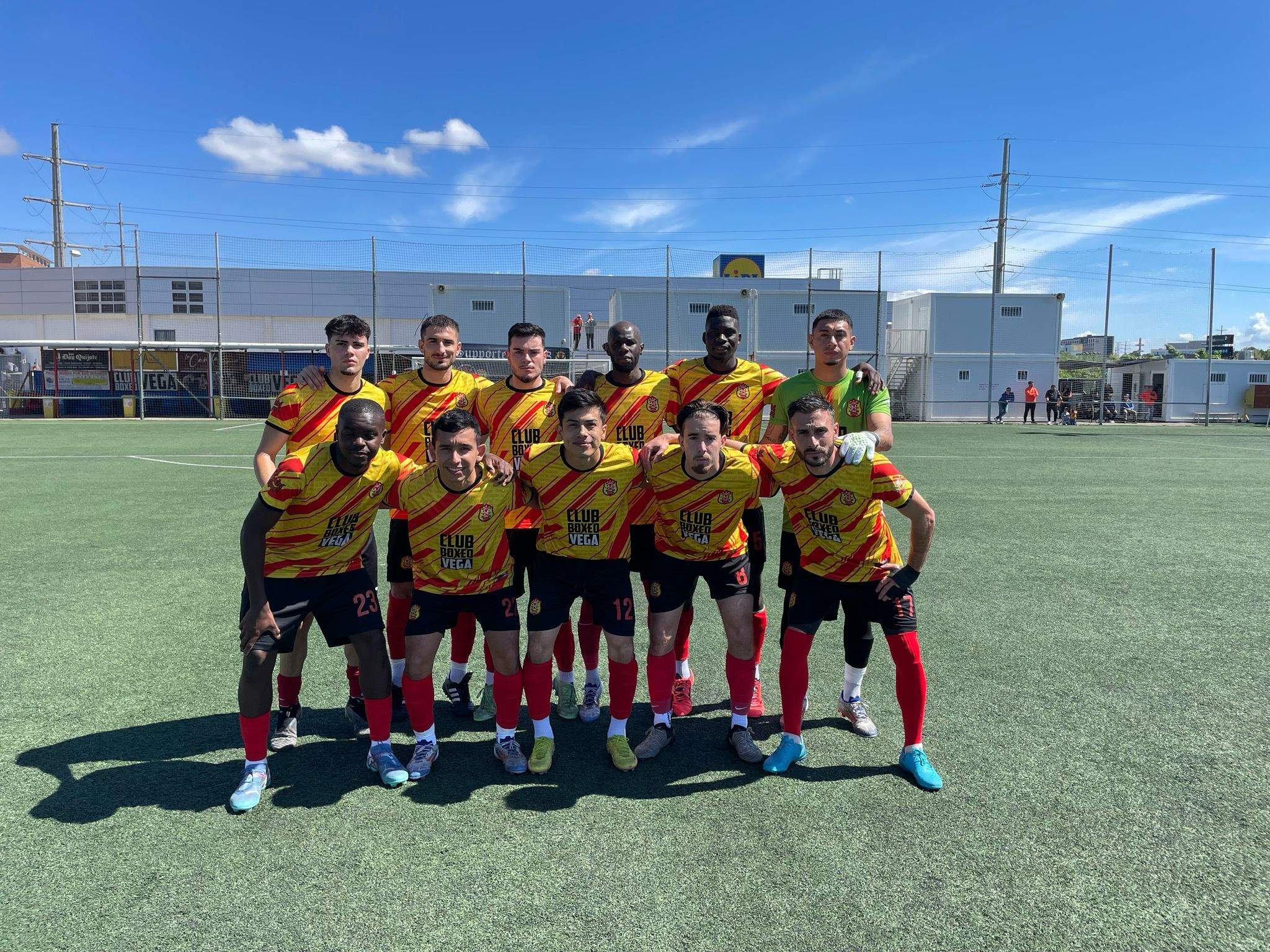 Derrota del Veinti a Vilafranca. FOTO: Cedida