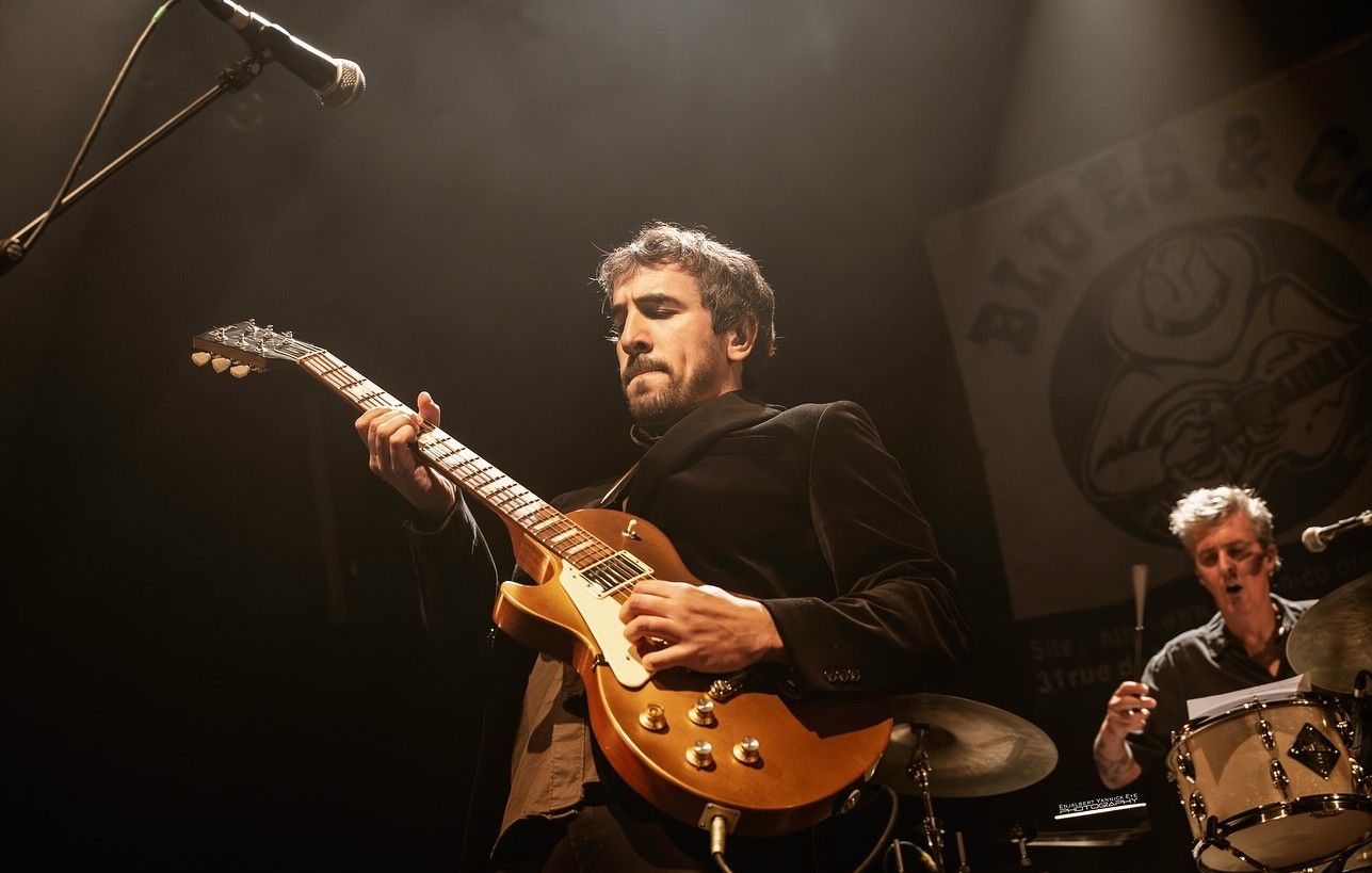 El guitarrista i cantant de blues Federico Verteramo, el pròxim diumenge 18 de maig a Rubí FOTO: FB/Federico Verteramo