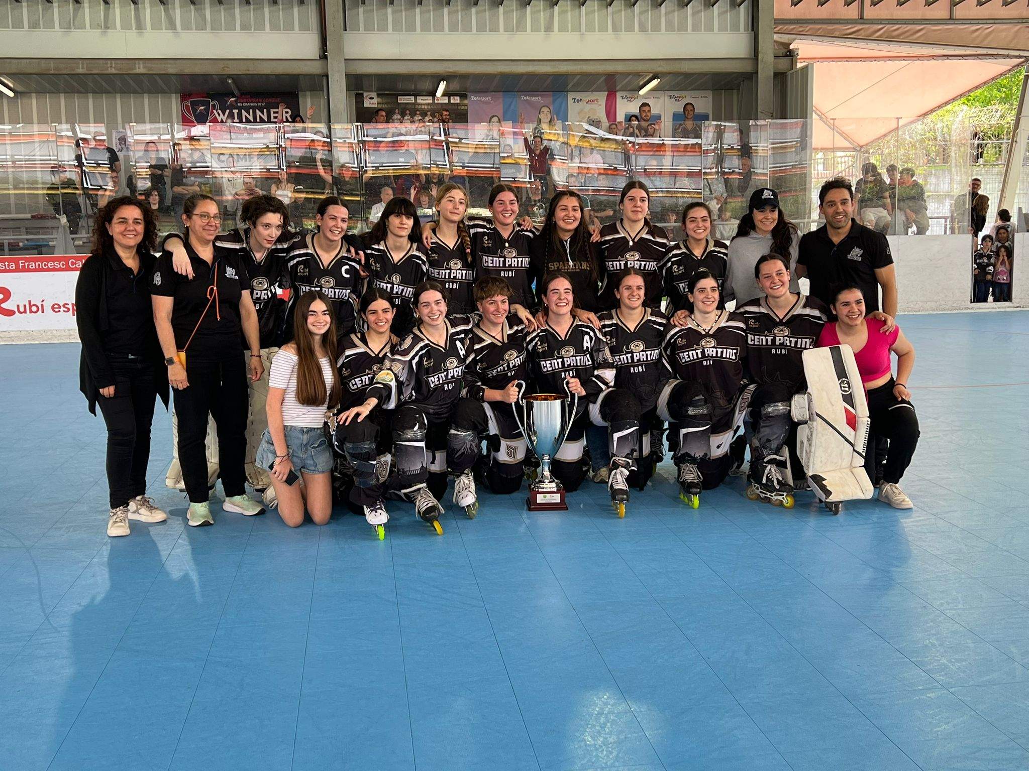 El Cent Patins es va proclamar campió de la Lliga Iberdrola 2024-2025 FOTO: RFEP El Cent Patins es va proclamar campió de la Lliga Iberdrola 2024-2025 FOTO: RFEP