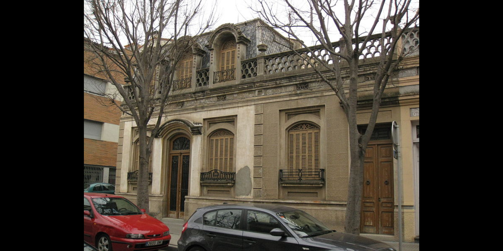 La casa Arch, resdidència dels propietaris de les naus de l’Escardívol el 2017. FOTO: Cedida