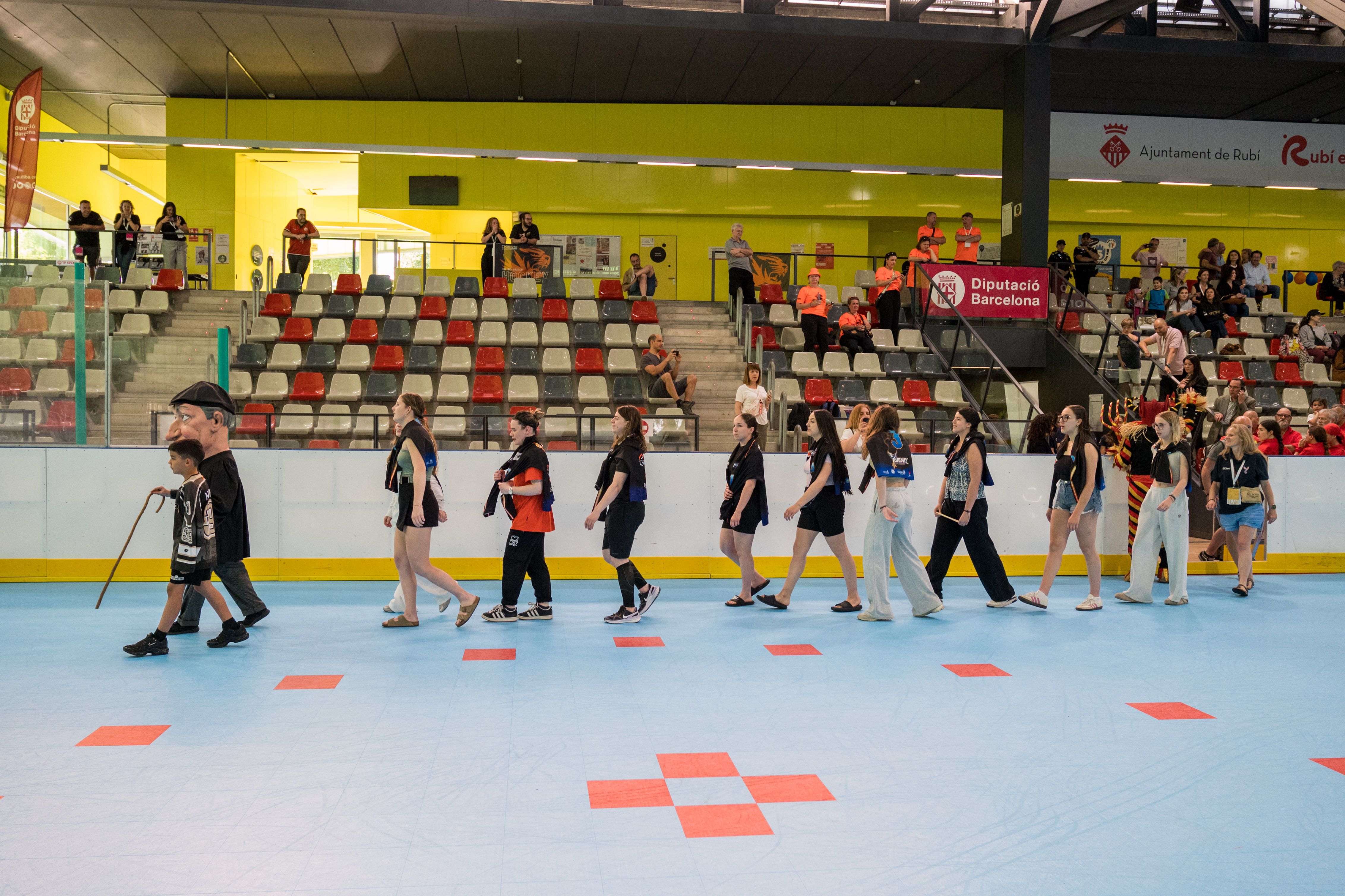 Campionat europeu d’hoquei línia femení a Rubí. FOTO: Carmelo Jiménez