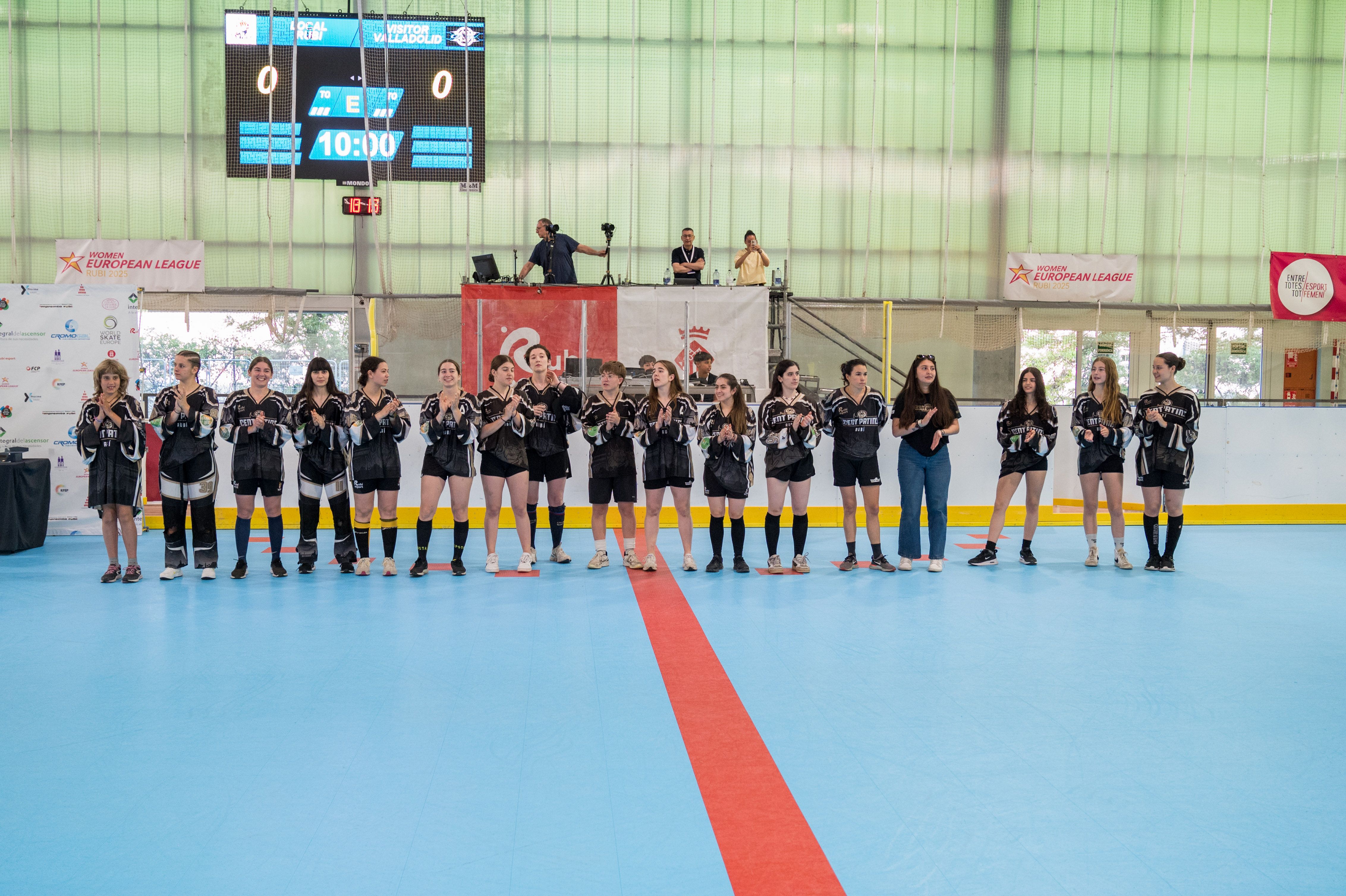 Campionat europeu d’hoquei línia femení a Rubí. FOTO: Carmelo Jiménez