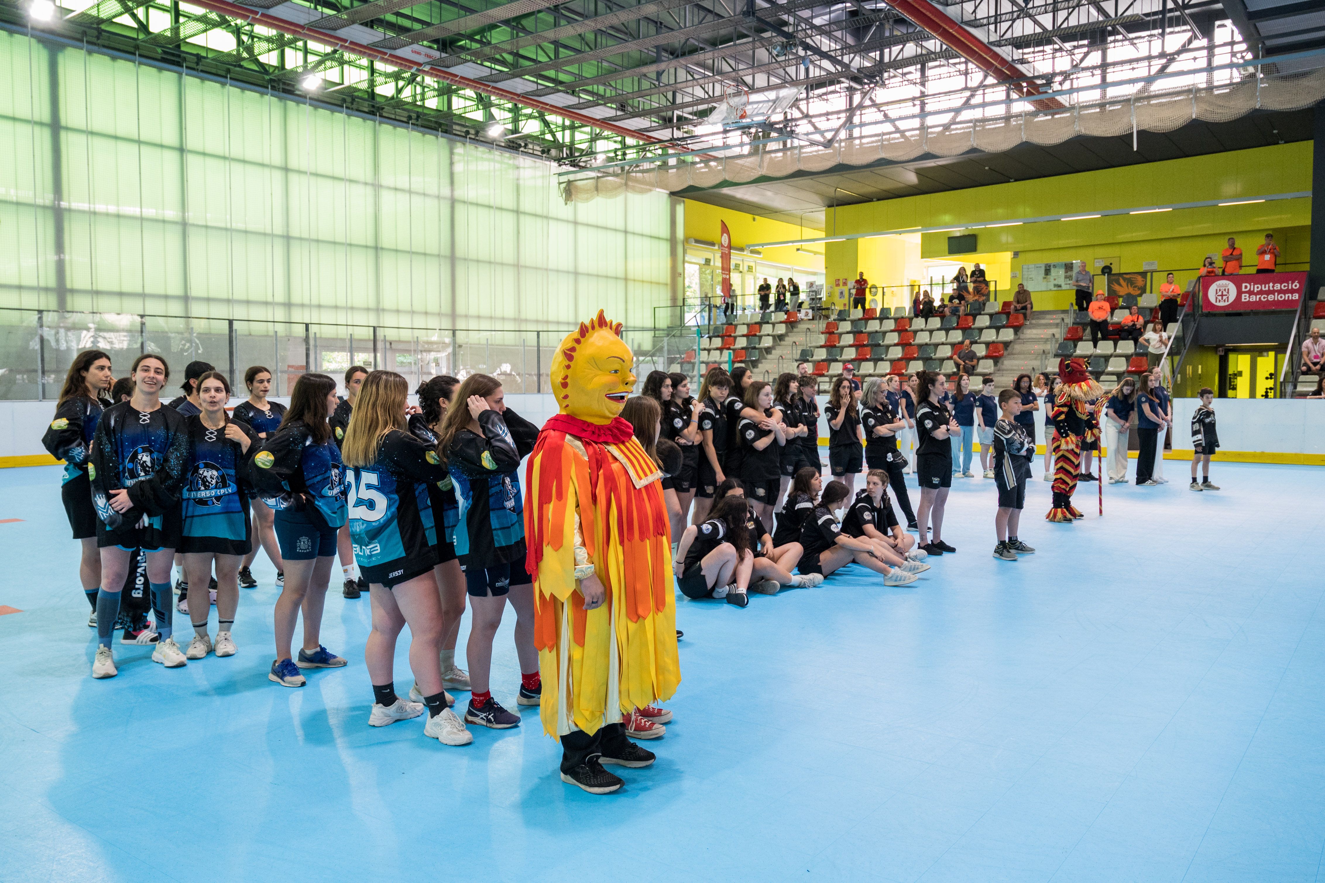 Campionat europeu d’hoquei línia femení a Rubí. FOTO: Carmelo Jiménez