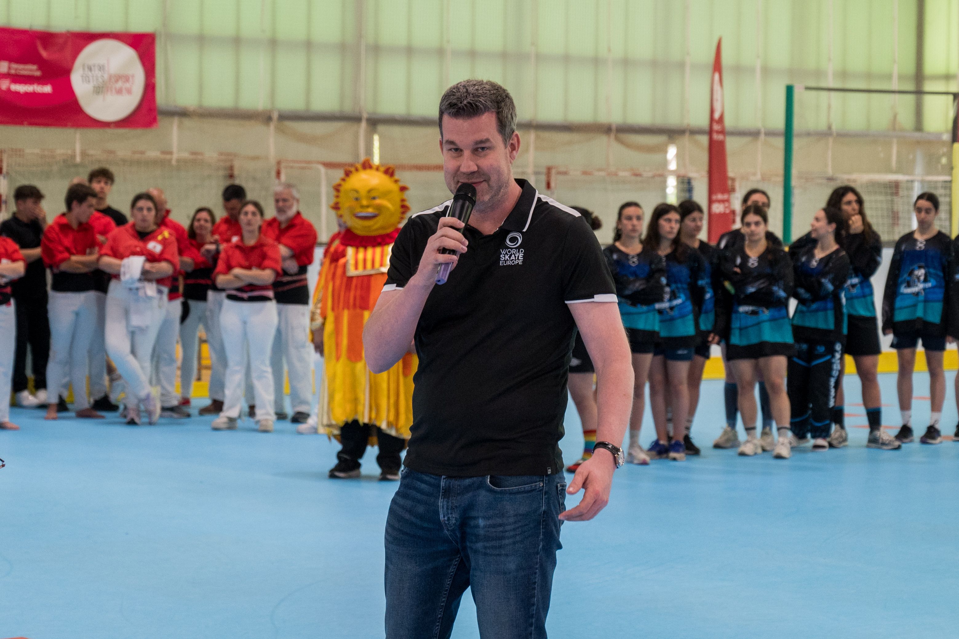 Campionat europeu d’hoquei línia femení a Rubí. FOTO: Carmelo Jiménez