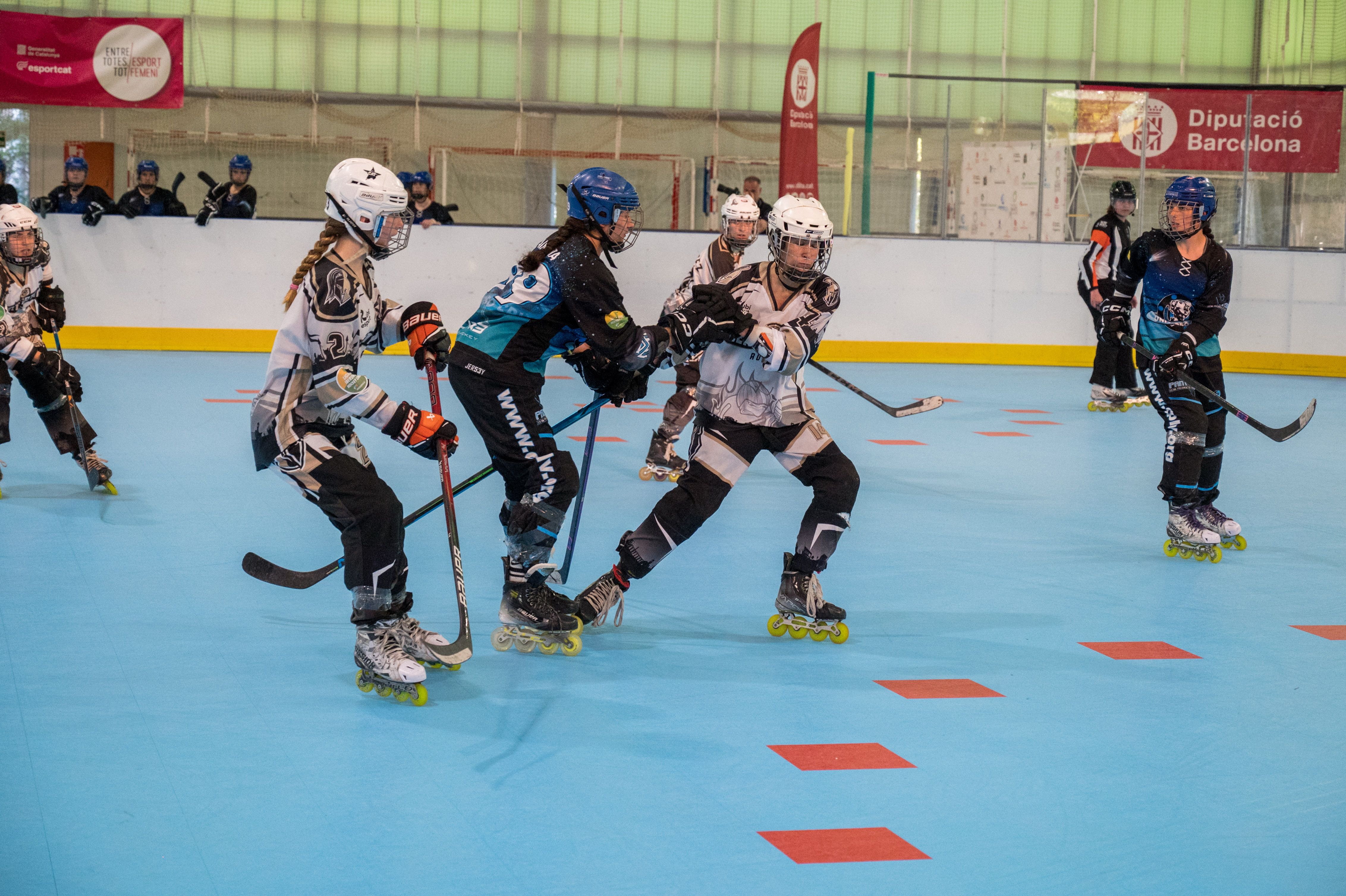 Campionat europeu d’hoquei línia femení a Rubí. FOTO: Carmelo Jiménez