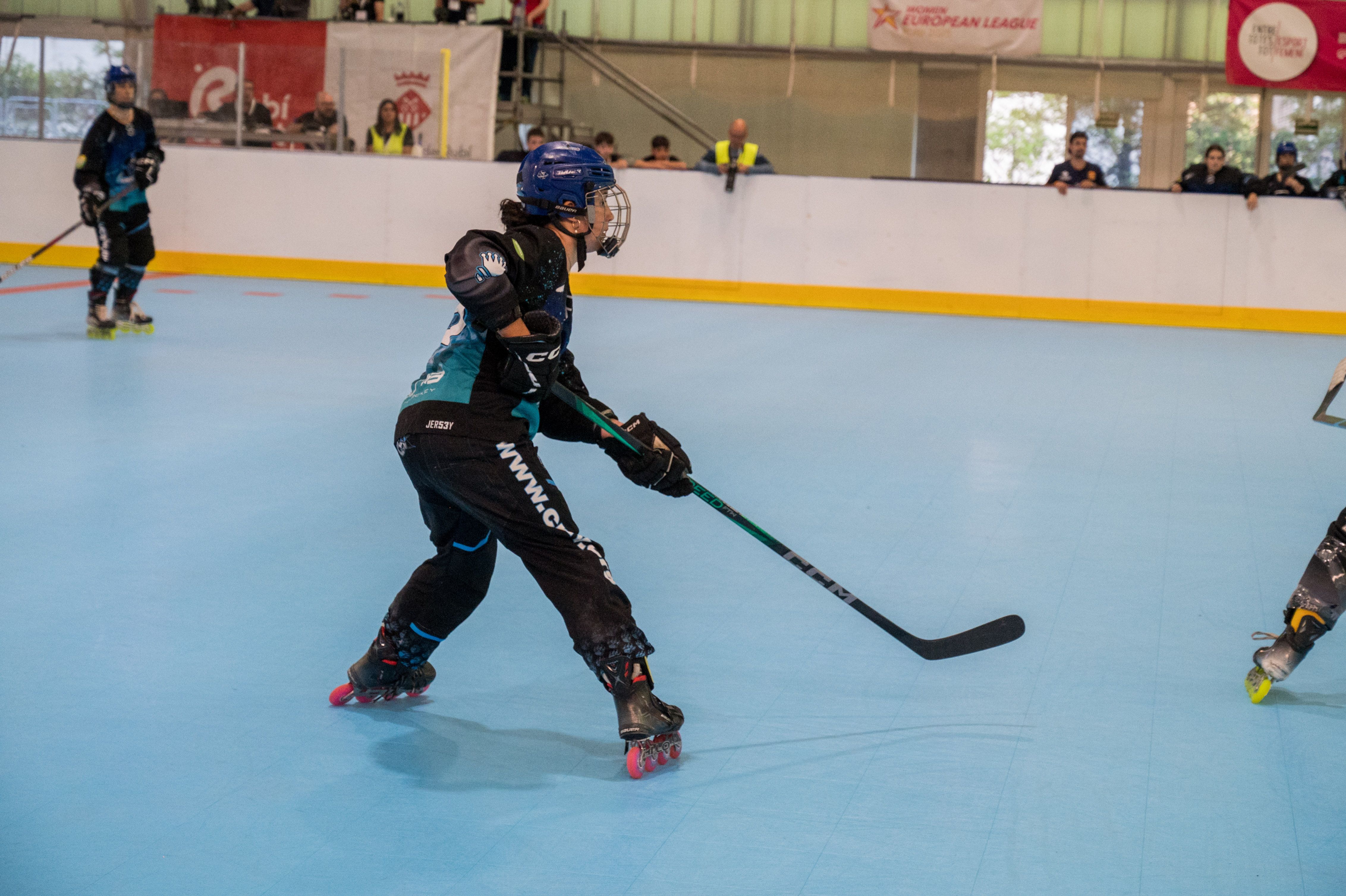Campionat europeu d’hoquei línia femení a Rubí. FOTO: Carmelo Jiménez