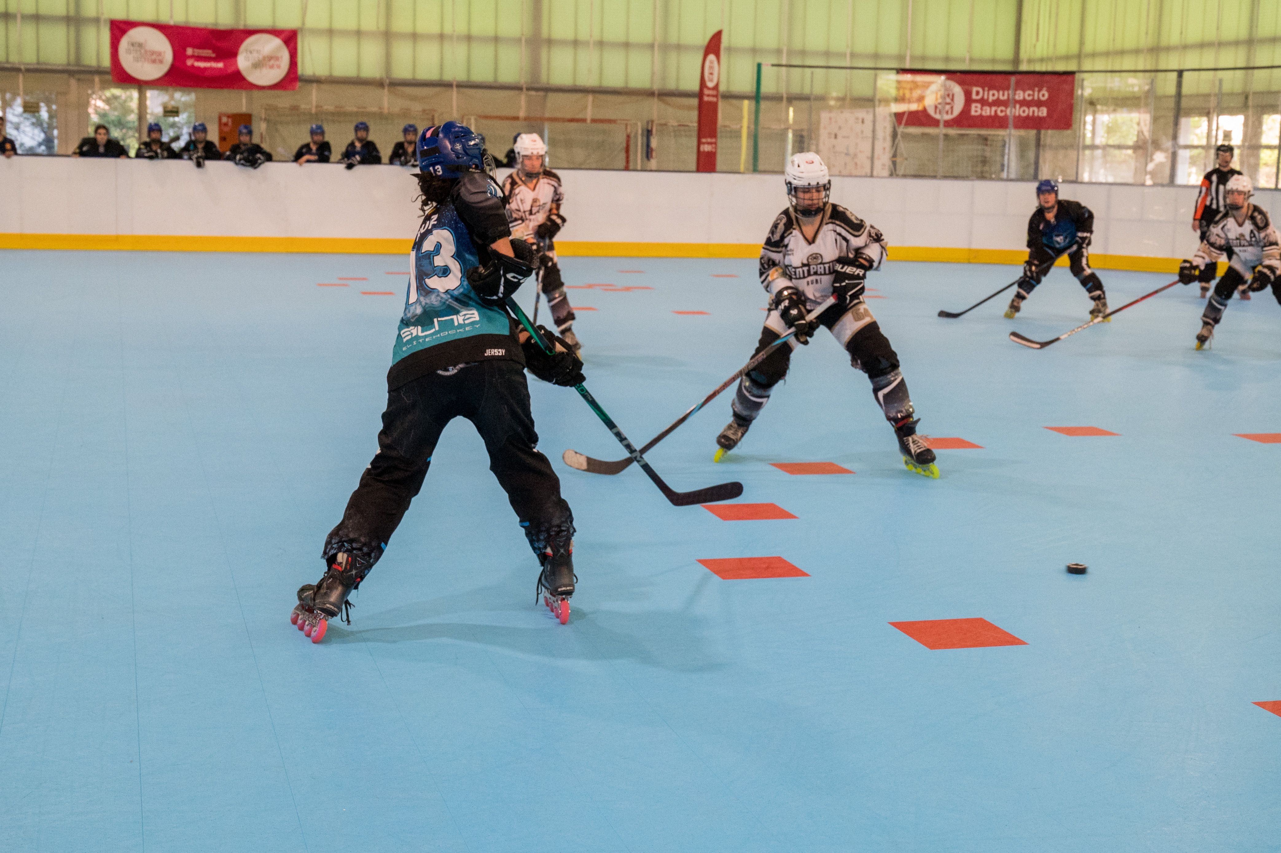 Campionat europeu d’hoquei línia femení a Rubí. FOTO: Carmelo Jiménez