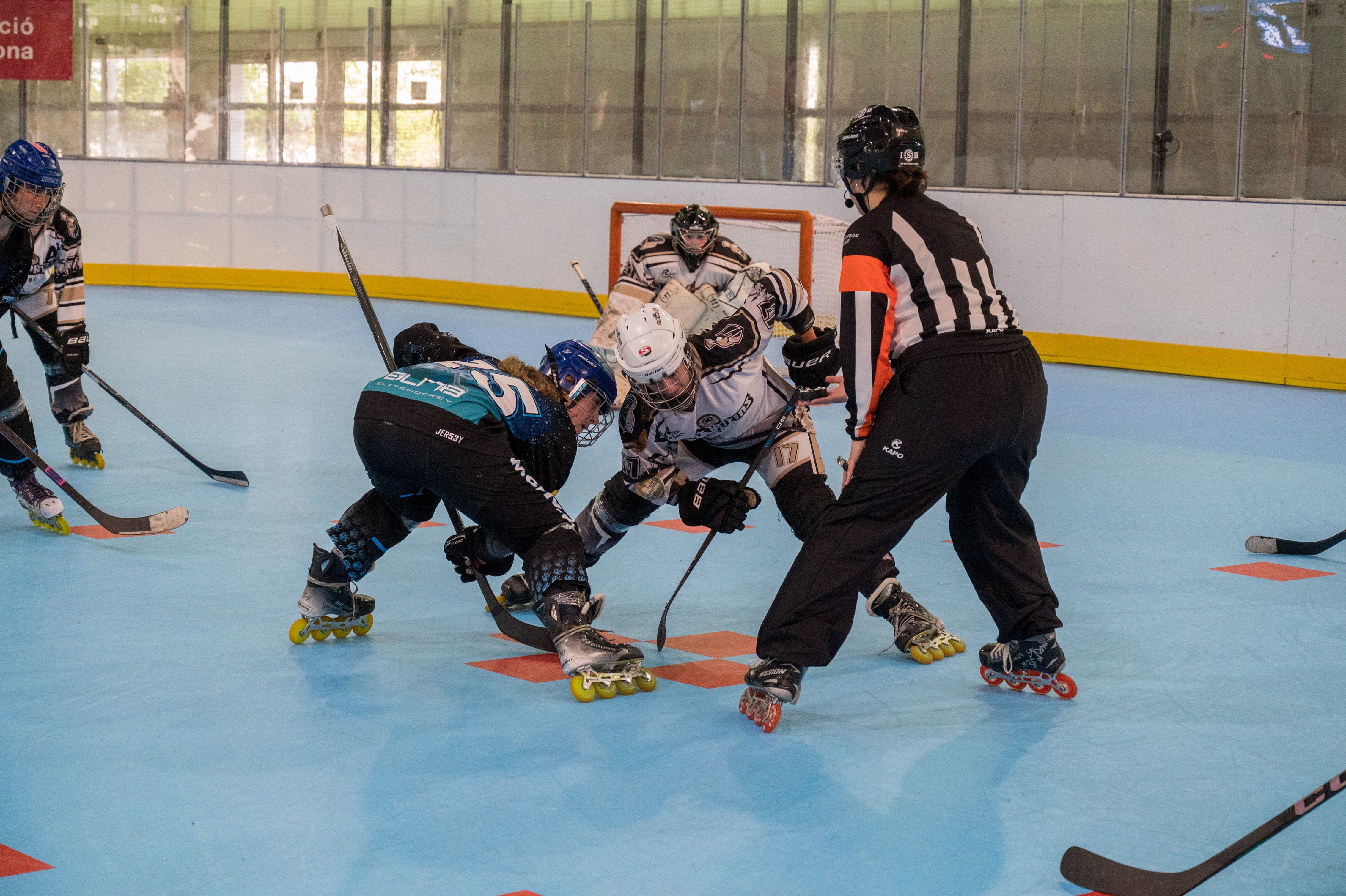 Campionat europeu d’hoquei línia femení a Rubí. FOTO: Carmelo Jiménez