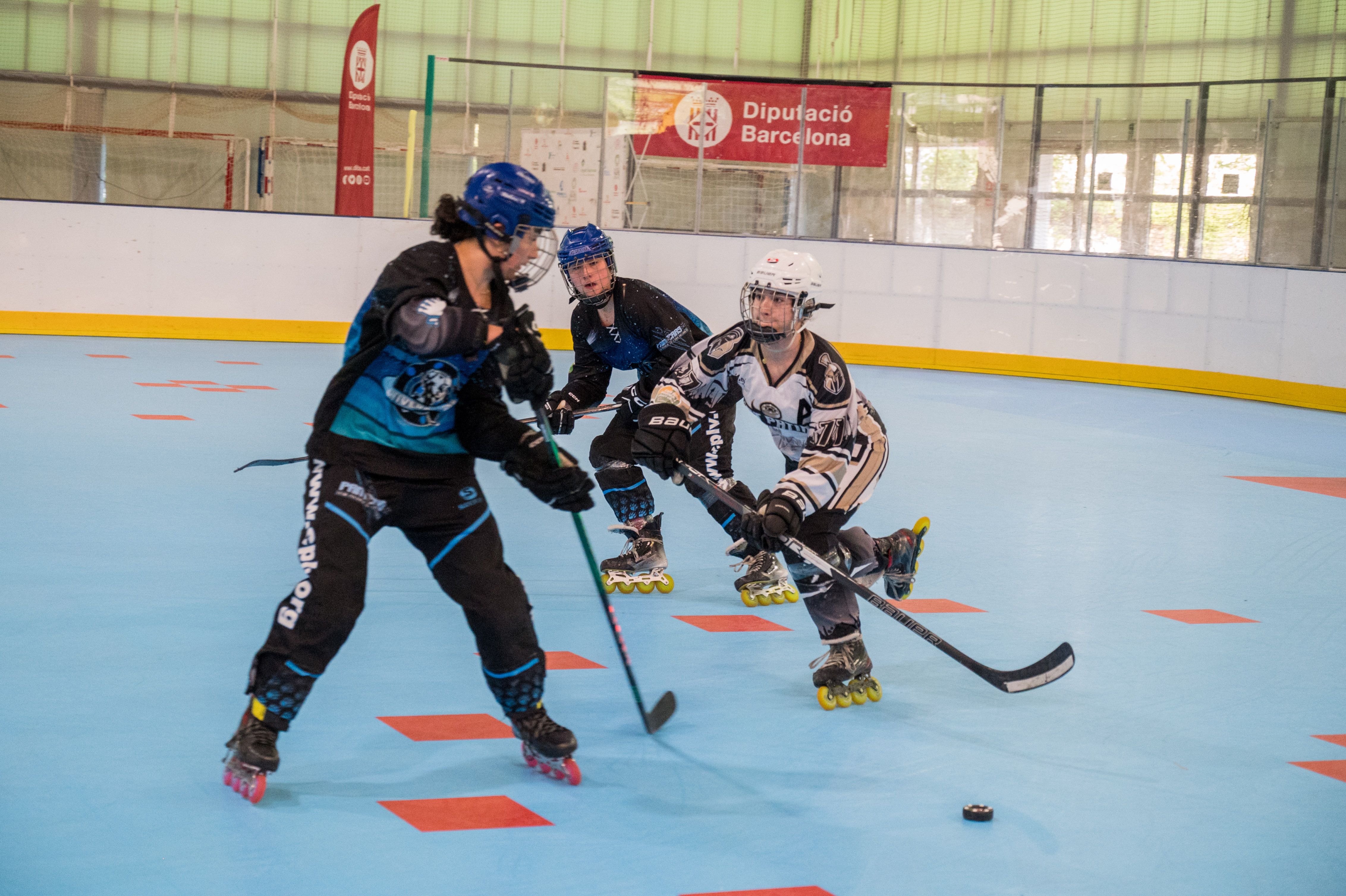 Campionat europeu d’hoquei línia femení a Rubí. FOTO: Carmelo Jiménez