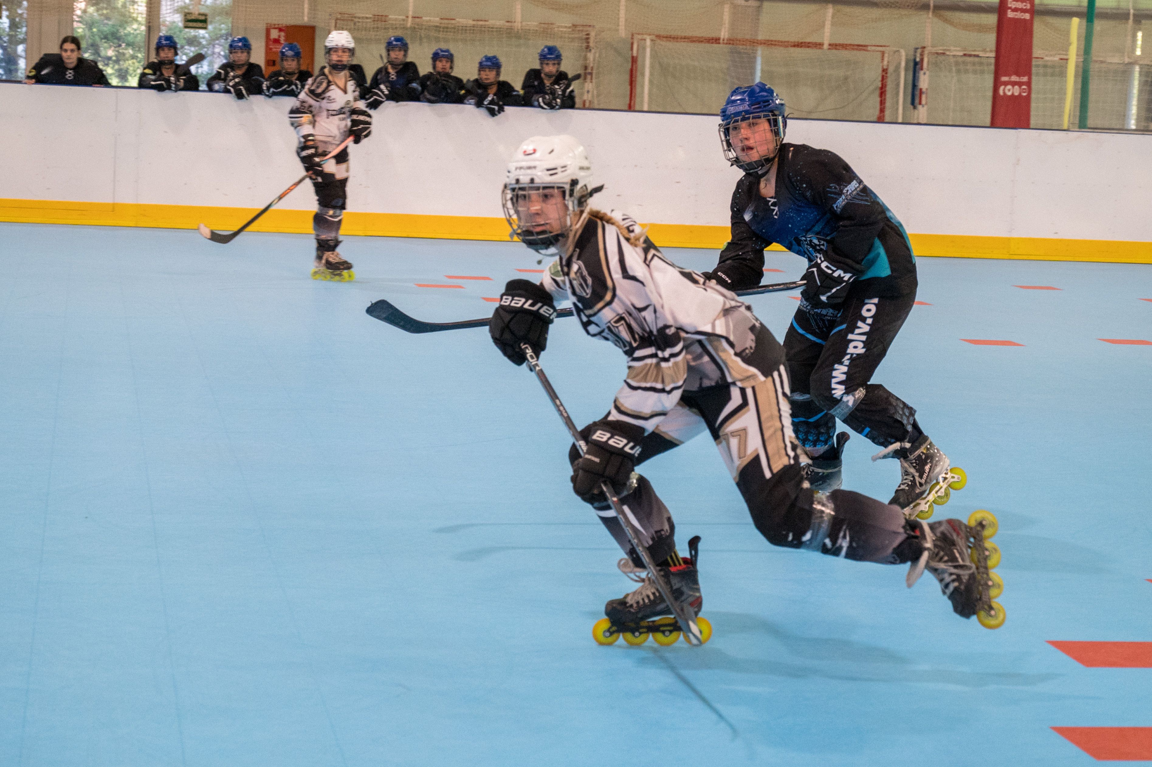 Campionat europeu d’hoquei línia femení a Rubí. FOTO: Carmelo Jiménez