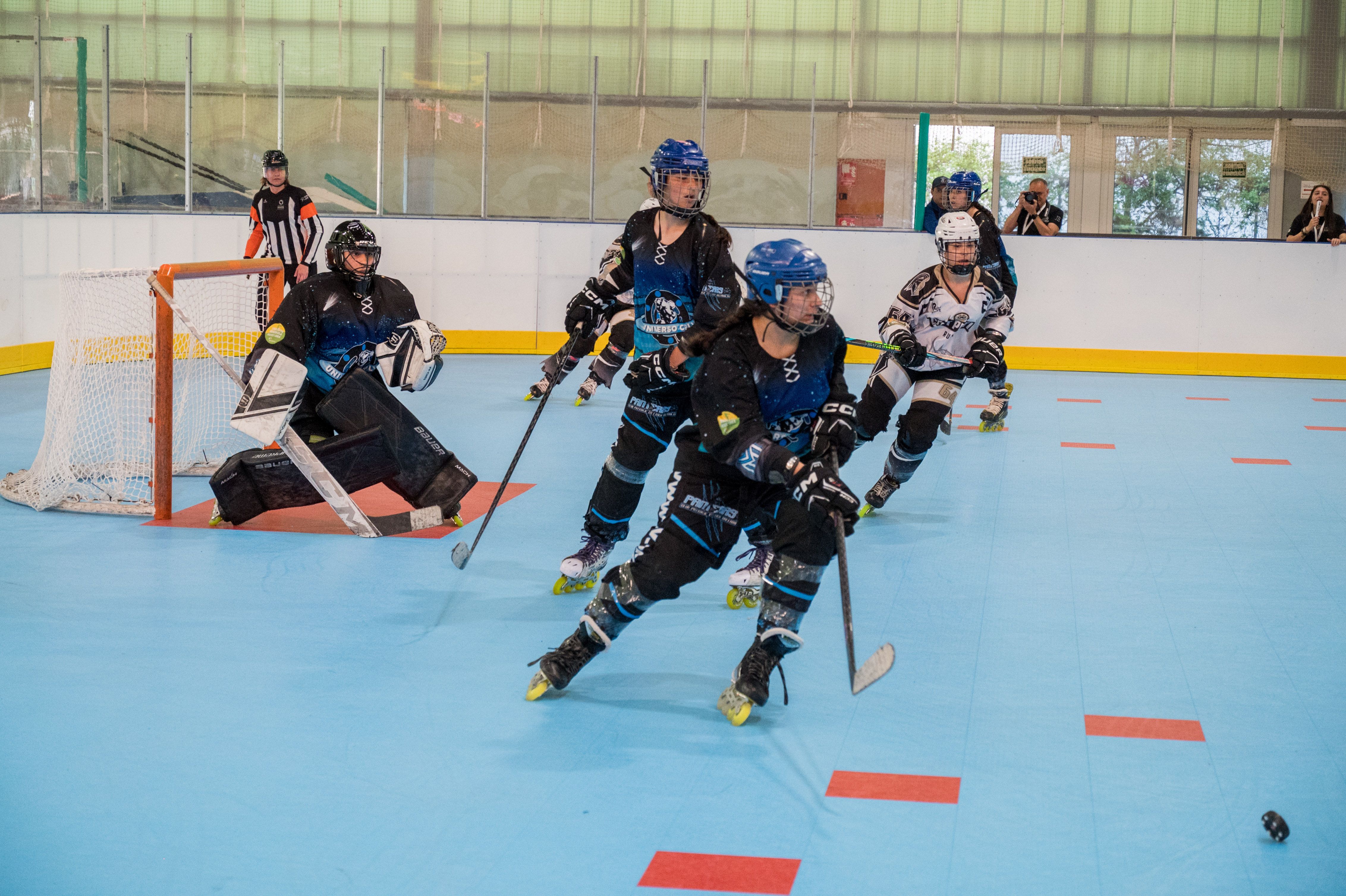 Campionat europeu d’hoquei línia femení a Rubí. FOTO: Carmelo Jiménez