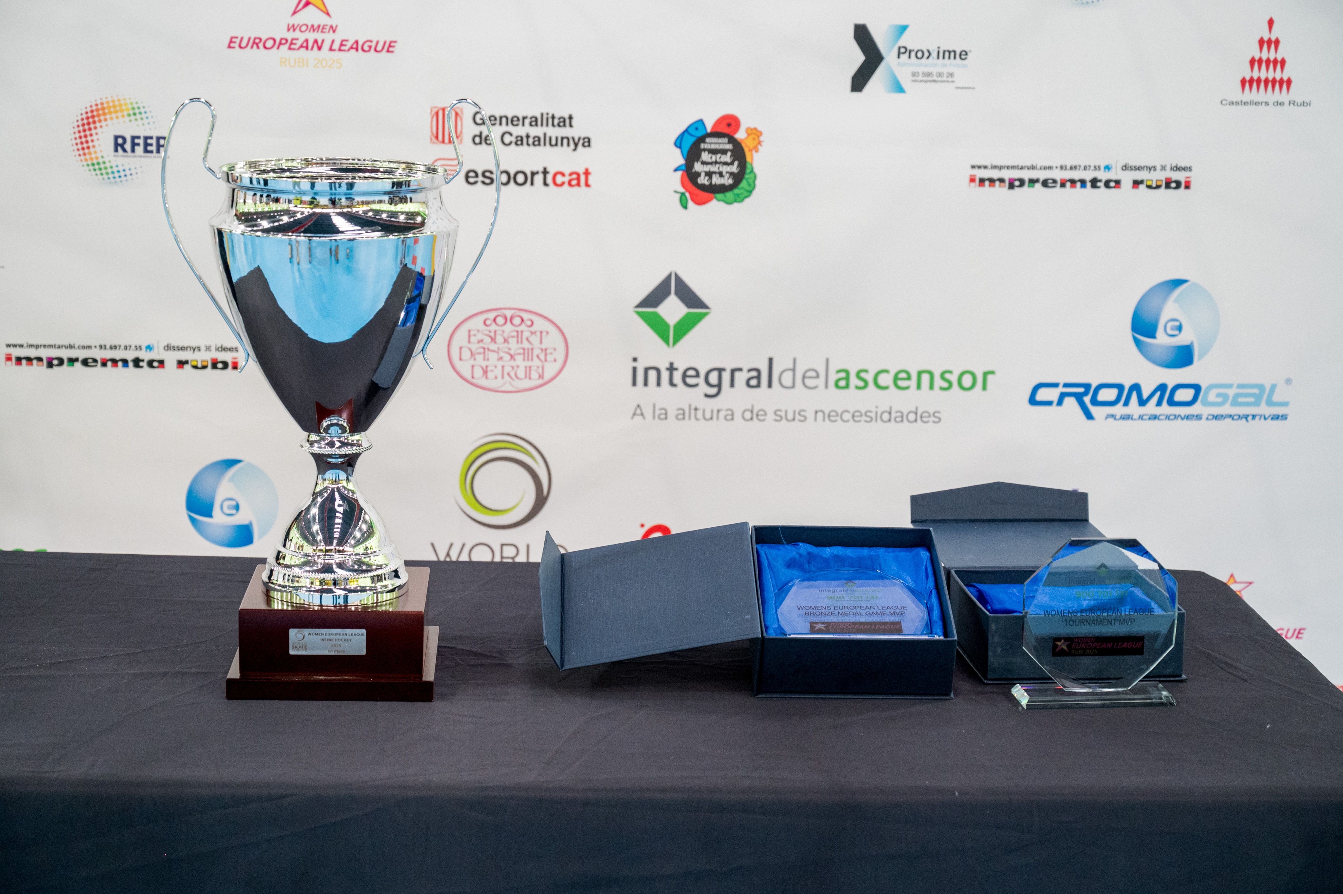Campionat europeu d’hoquei línia femení a Rubí. FOTO: Carmelo Jiménez
