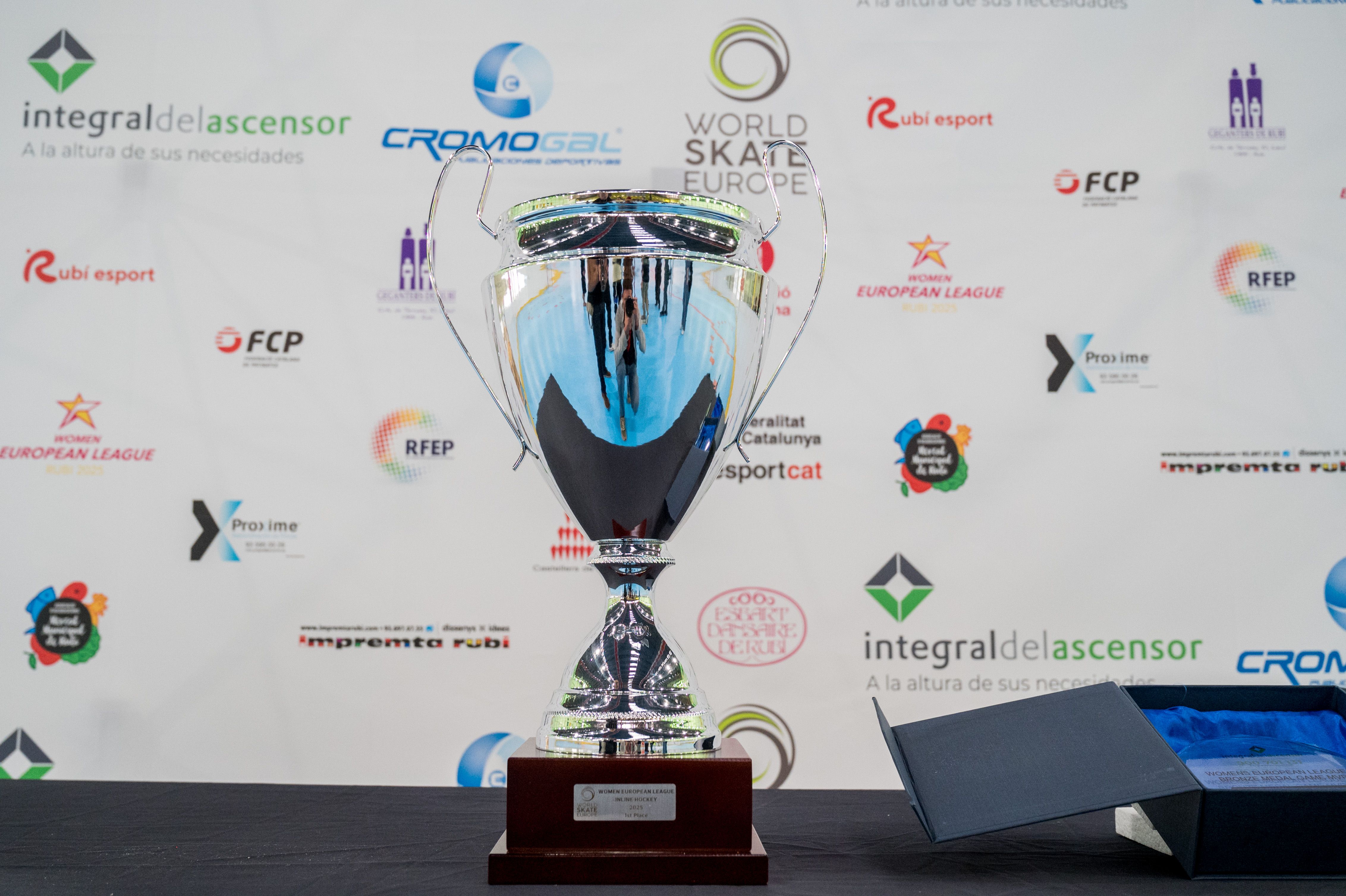 Campionat europeu d’hoquei línia femení a Rubí. FOTO: Carmelo Jiménez