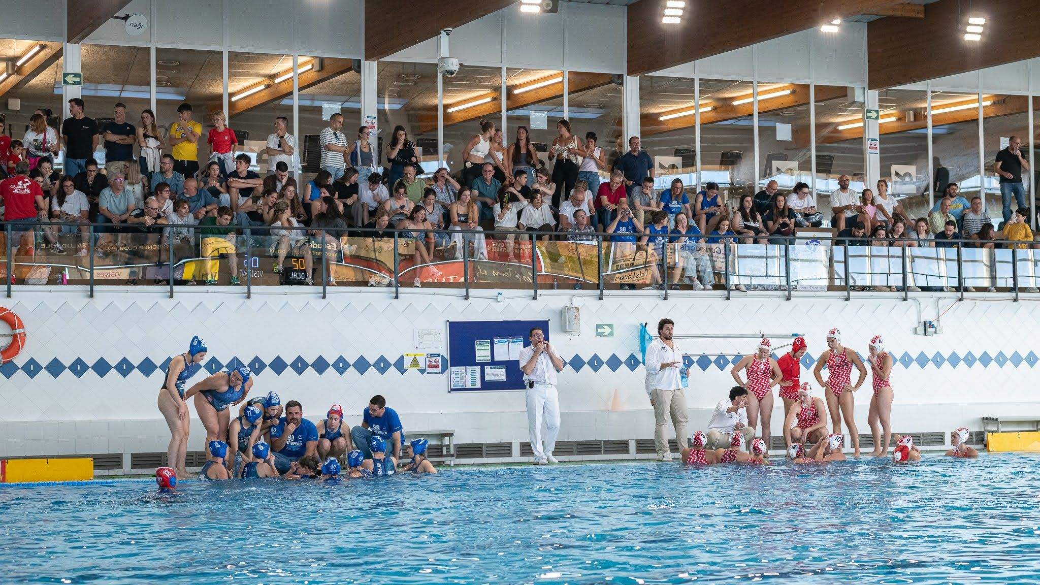 El CN Rubí durant un partit anterior. FOTO: Cedida