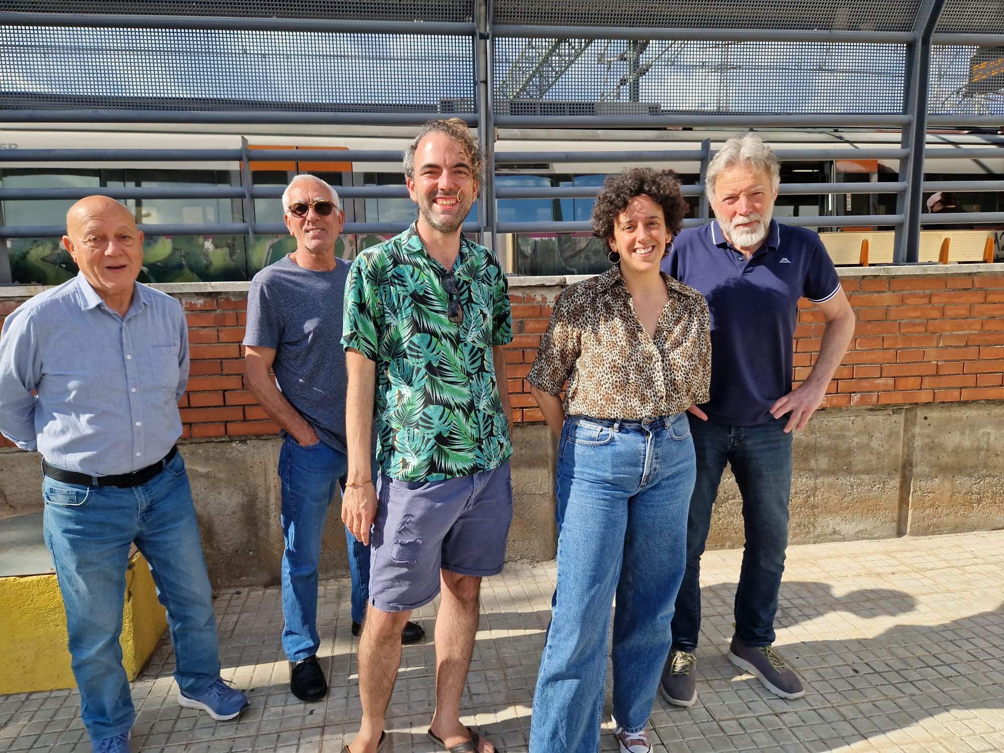 Membres de l’AUP a Rubí. FOTO: Cedida