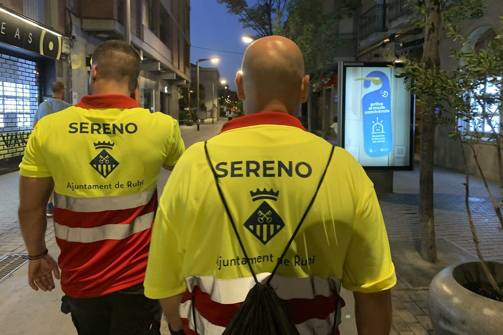 Els serenos han realitzat 1.129 actuacions entre juliol i octubre de 2024. FOTO: Ajuntament de Rubí - Localpres