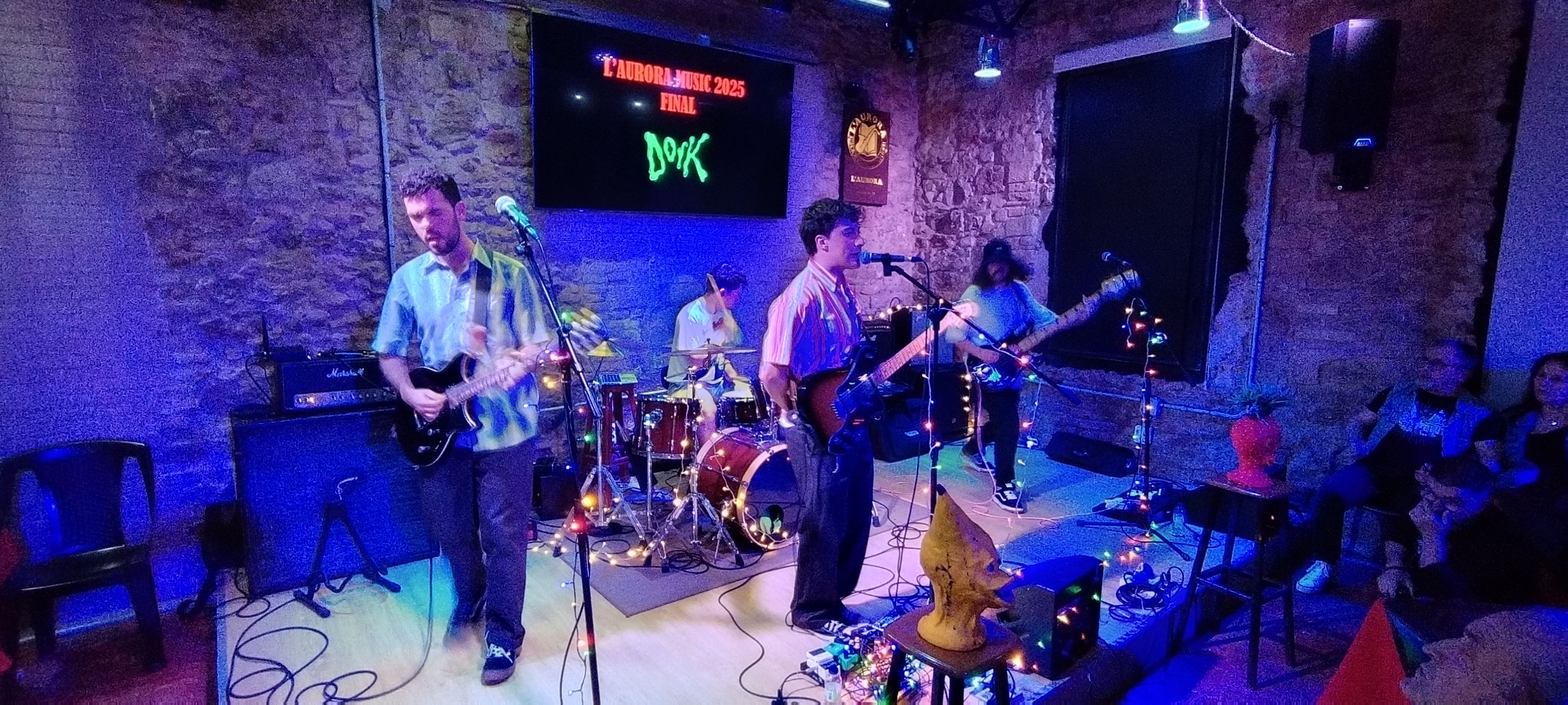 El grup Dorx a la final de l'Aurora Music 2025. FOTO: Cedida