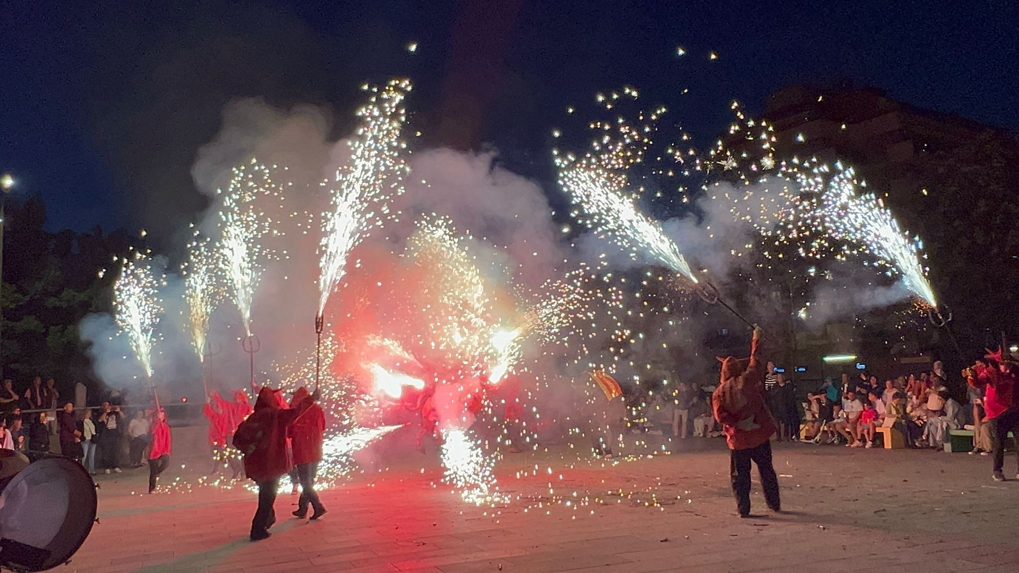 Els Diables de Rubí a la trobada del 30è aniverari. FOTO: Cedida Els Diables de Rubí a la trobada del 30è aniverari. FOTO: Cedida