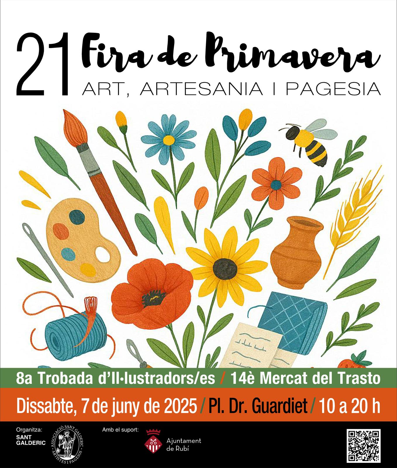 CARTELL 21ª FIRA PRIMAVERA 2025 CARTELL 21ª FIRA PRIMAVERA 2025