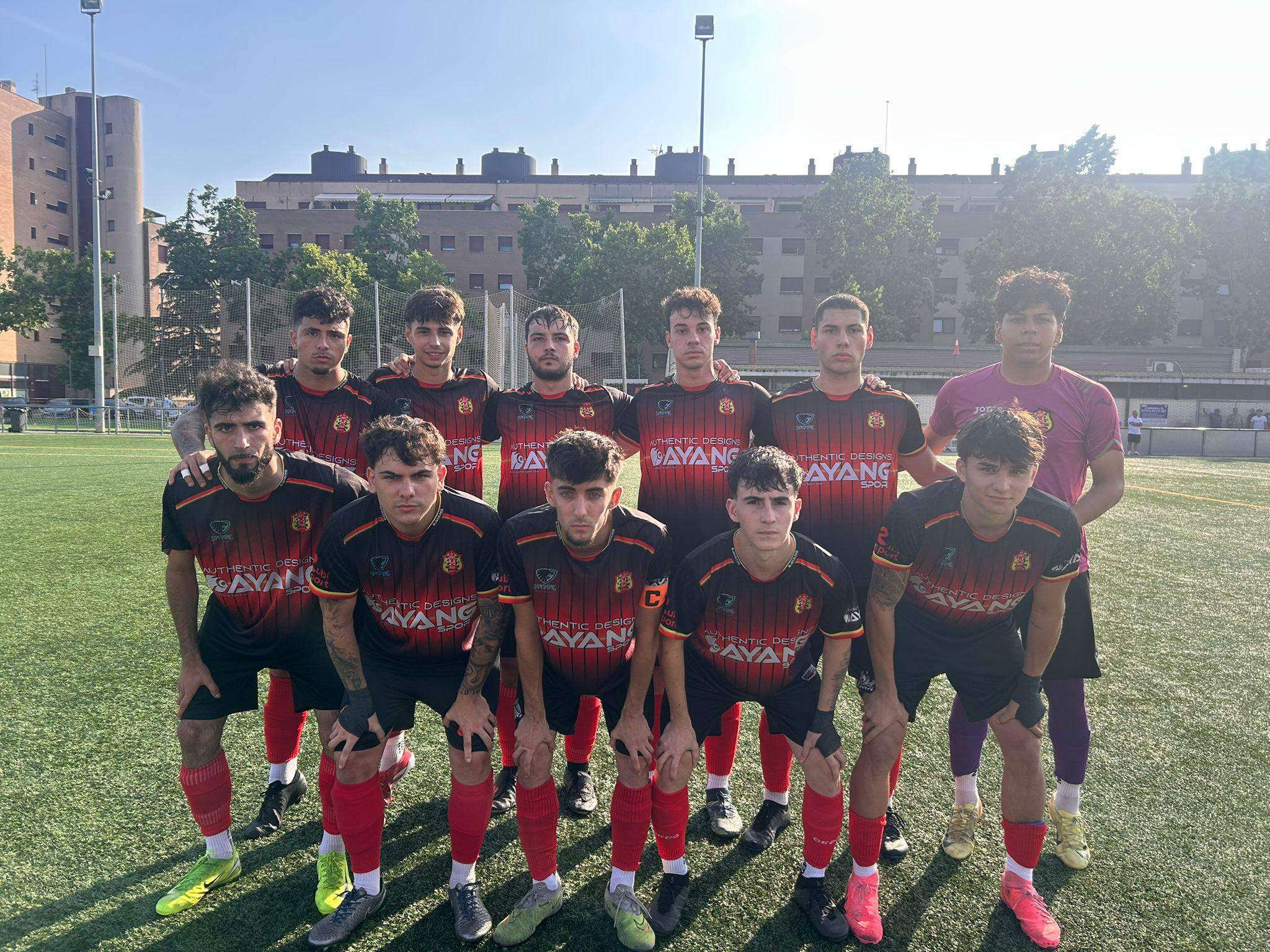 L'Amateur B del Veinti cau per la mínima a l'anada de la final de l'ascens. FOTO: Cedida