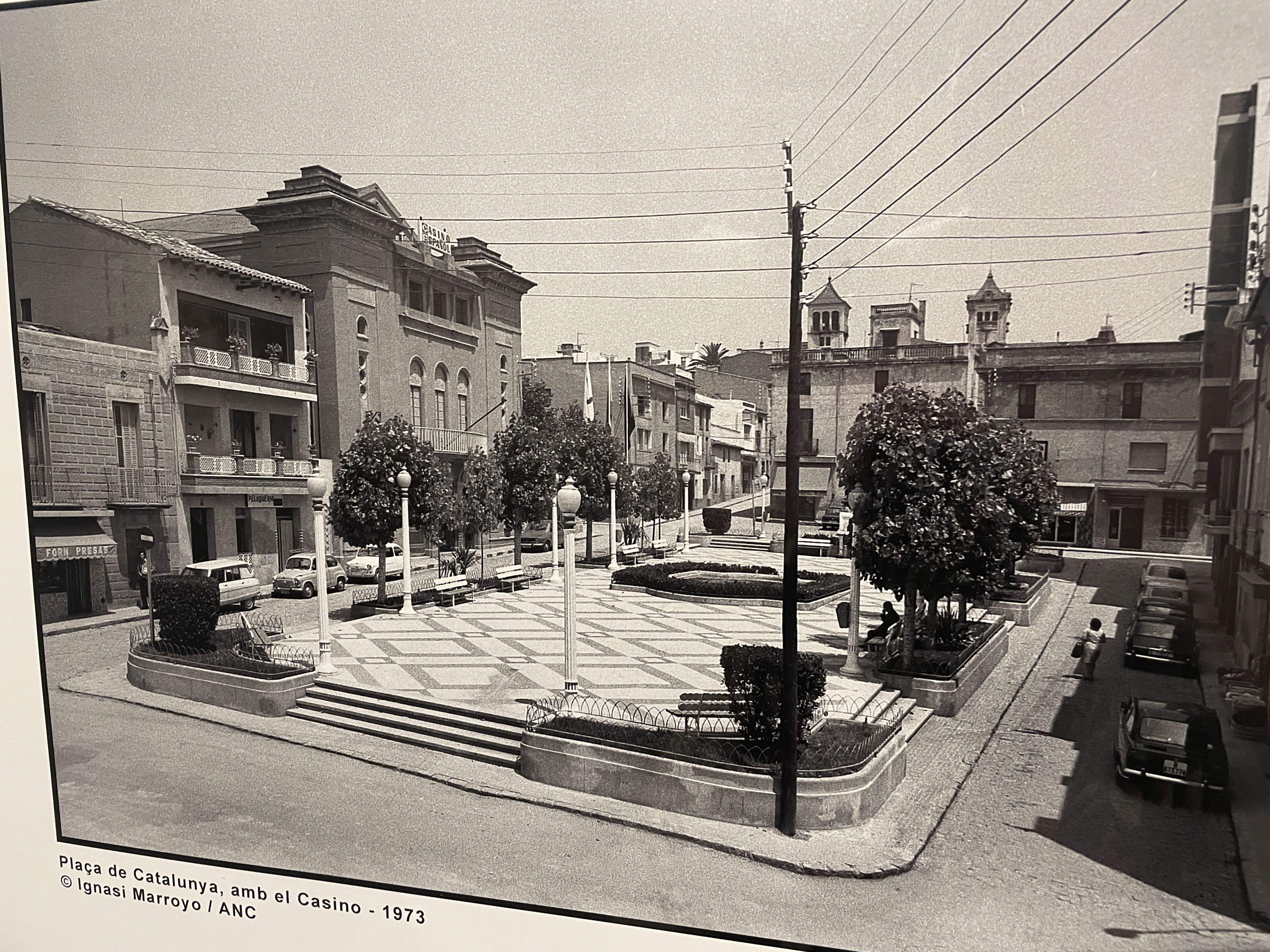 Una de les fotografies d'Ignasi Marroyo que es poden veure al Celler FOTO: Marta Casas