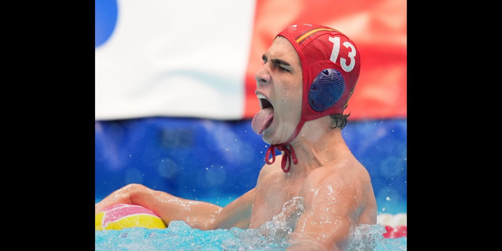 Aran Pina es proclama campió del món sub-20 amb la selecció espanyola de waterpolo. FOTO: World Aquatics