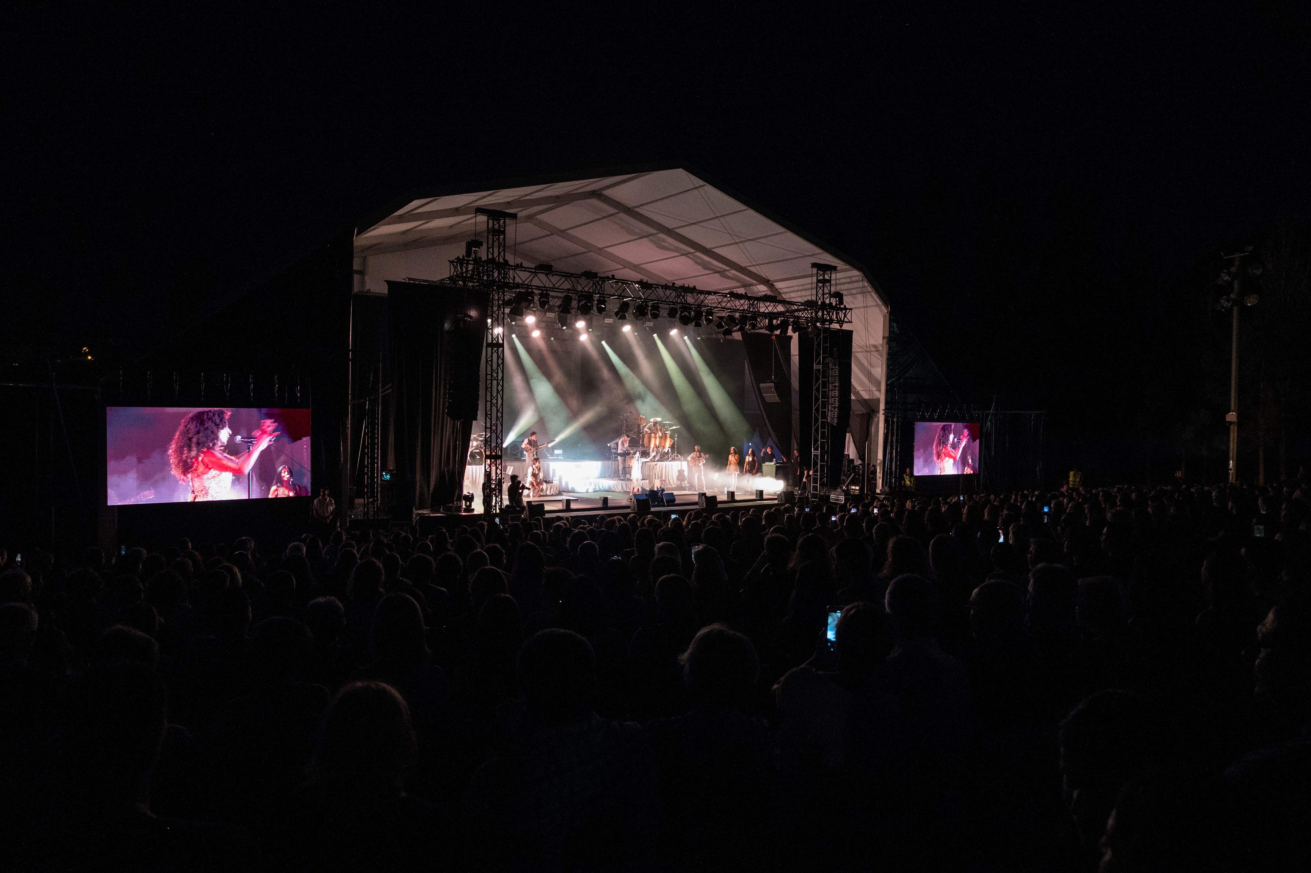 Rosario en concert al Castell per la Festa Major de Rubí 2025. FOTO: Carmelo Jiménez