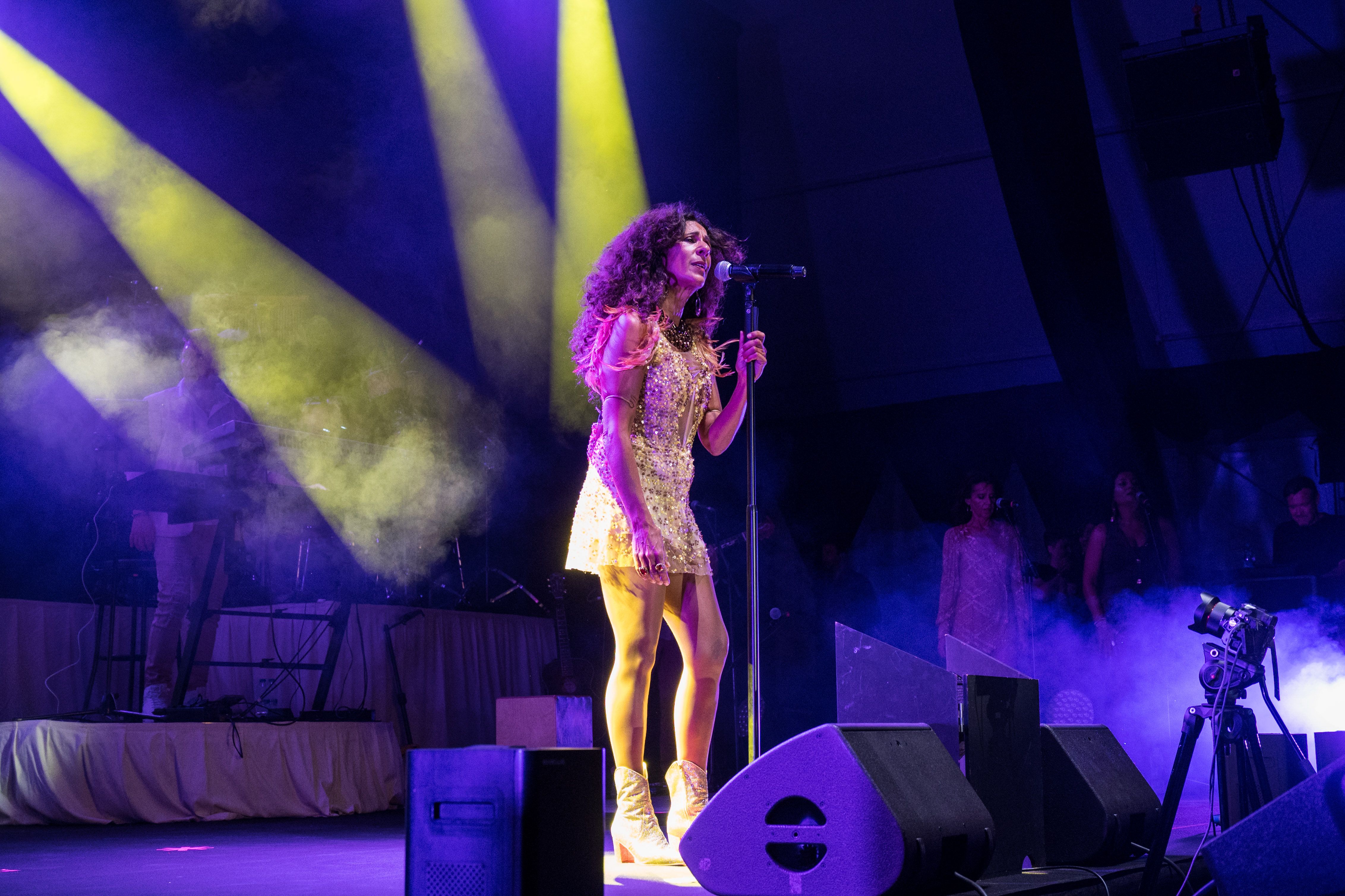 Rosario en concert al Castell per la Festa Major de Rubí 2025. FOTO: Carmelo Jiménez
