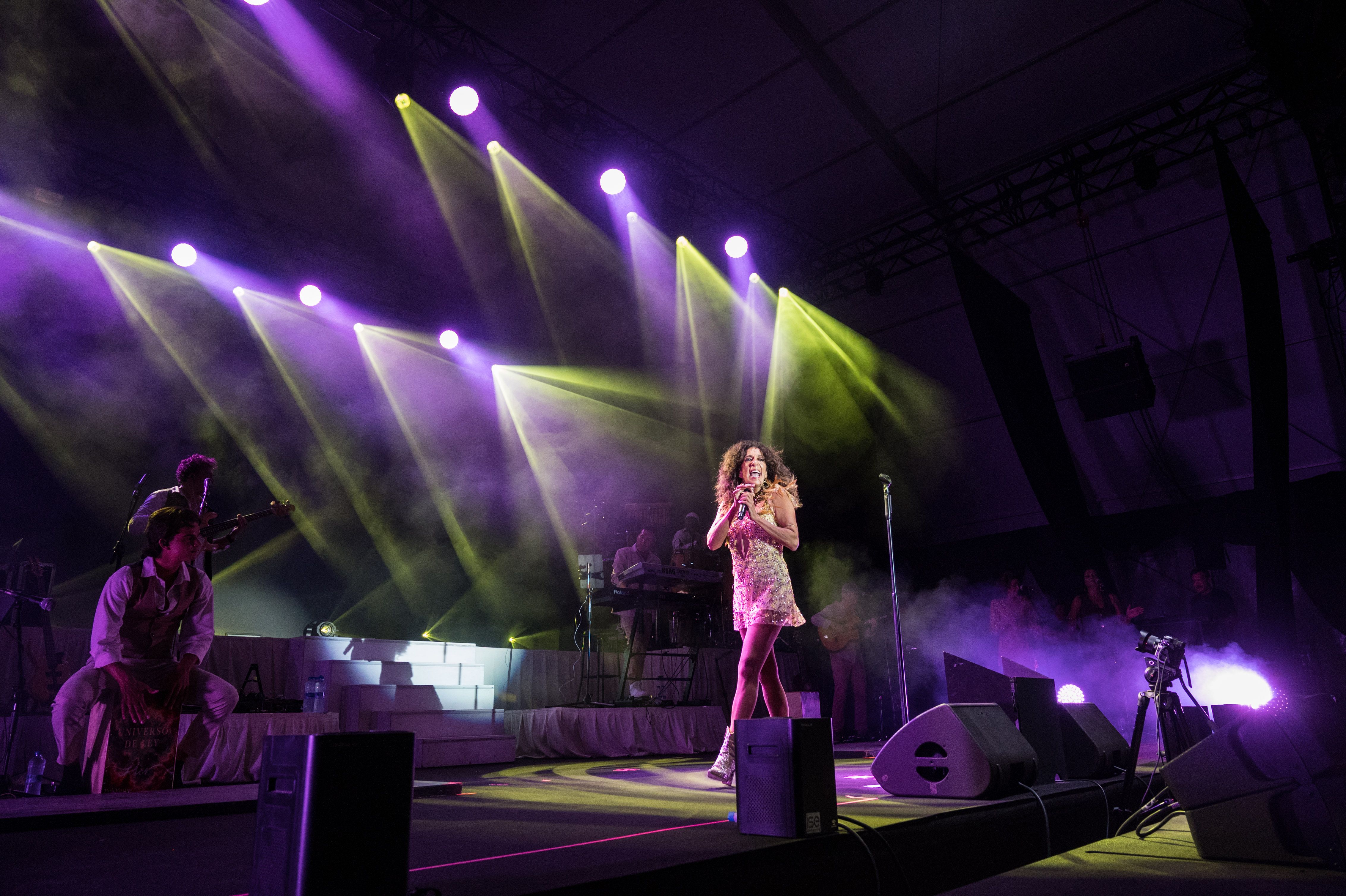 Rosario en concert al Castell per la Festa Major de Rubí 2025. FOTO: Carmelo Jiménez