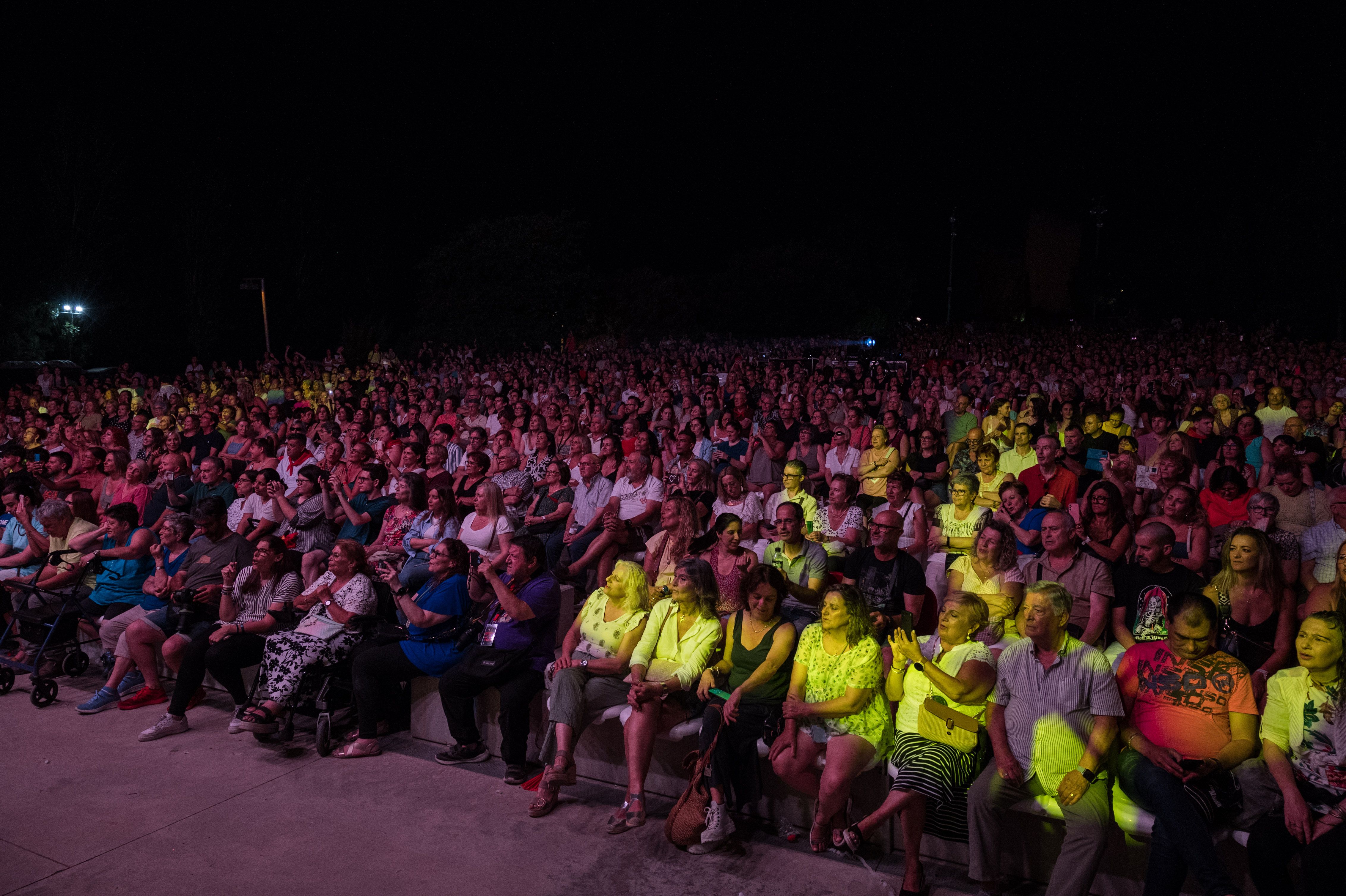 Rosario en concert al Castell per la Festa Major de Rubí 2025. FOTO: Carmelo Jiménez