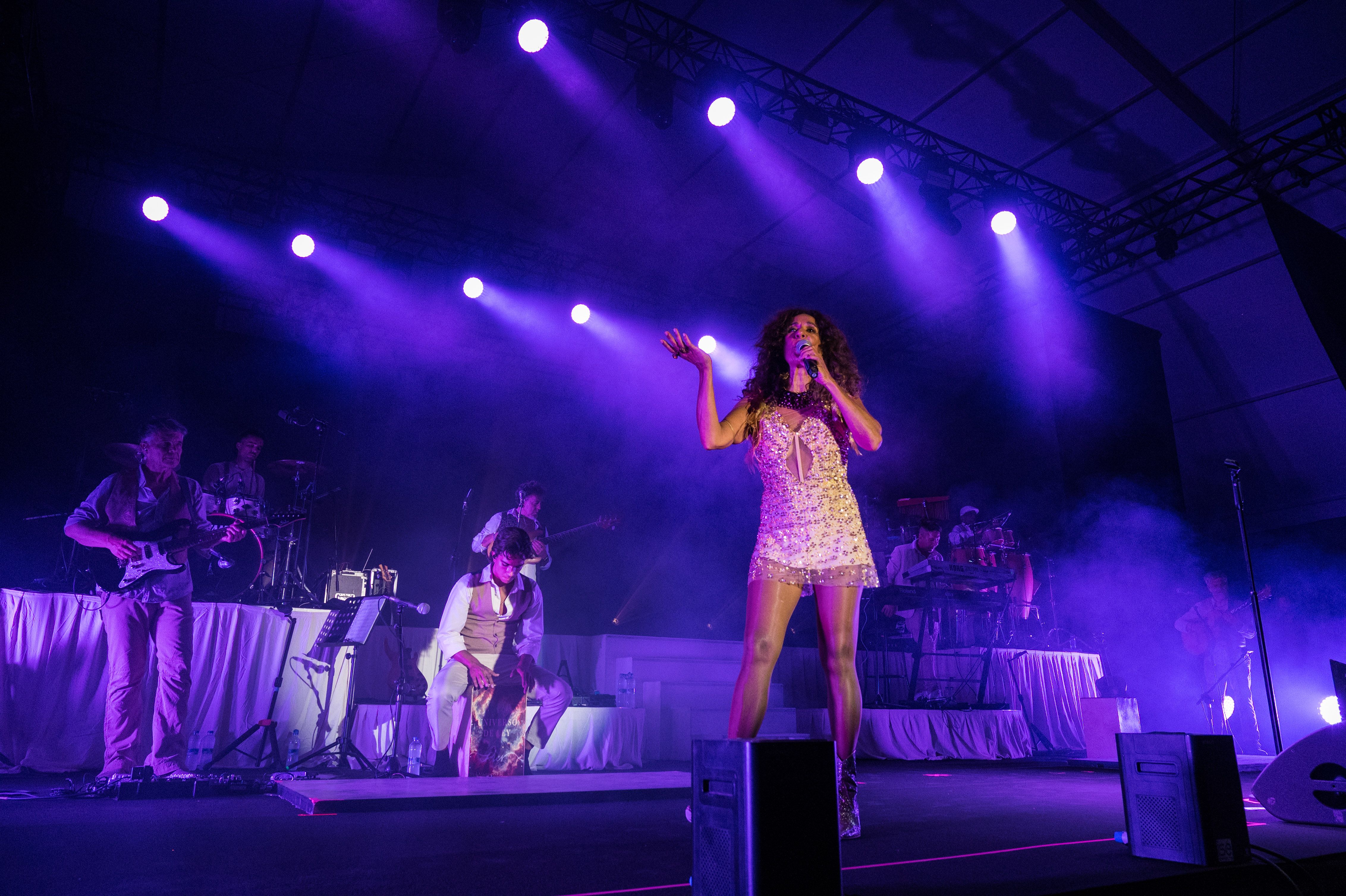 Rosario en concert al Castell per la Festa Major de Rubí 2025. FOTO: Carmelo Jiménez