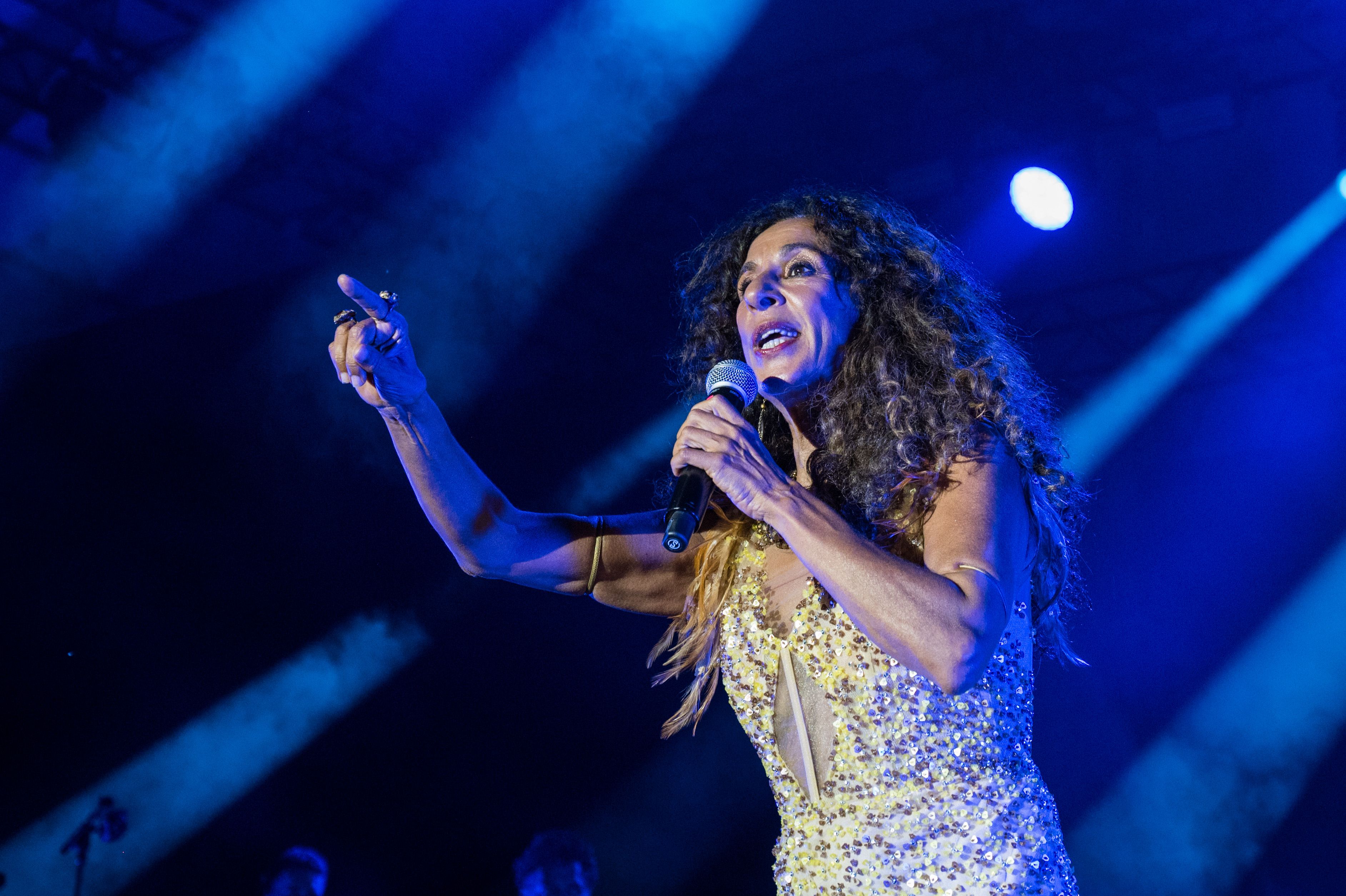 Rosario en concert al Castell per la Festa Major de Rubí 2025. FOTO: Carmelo Jiménez