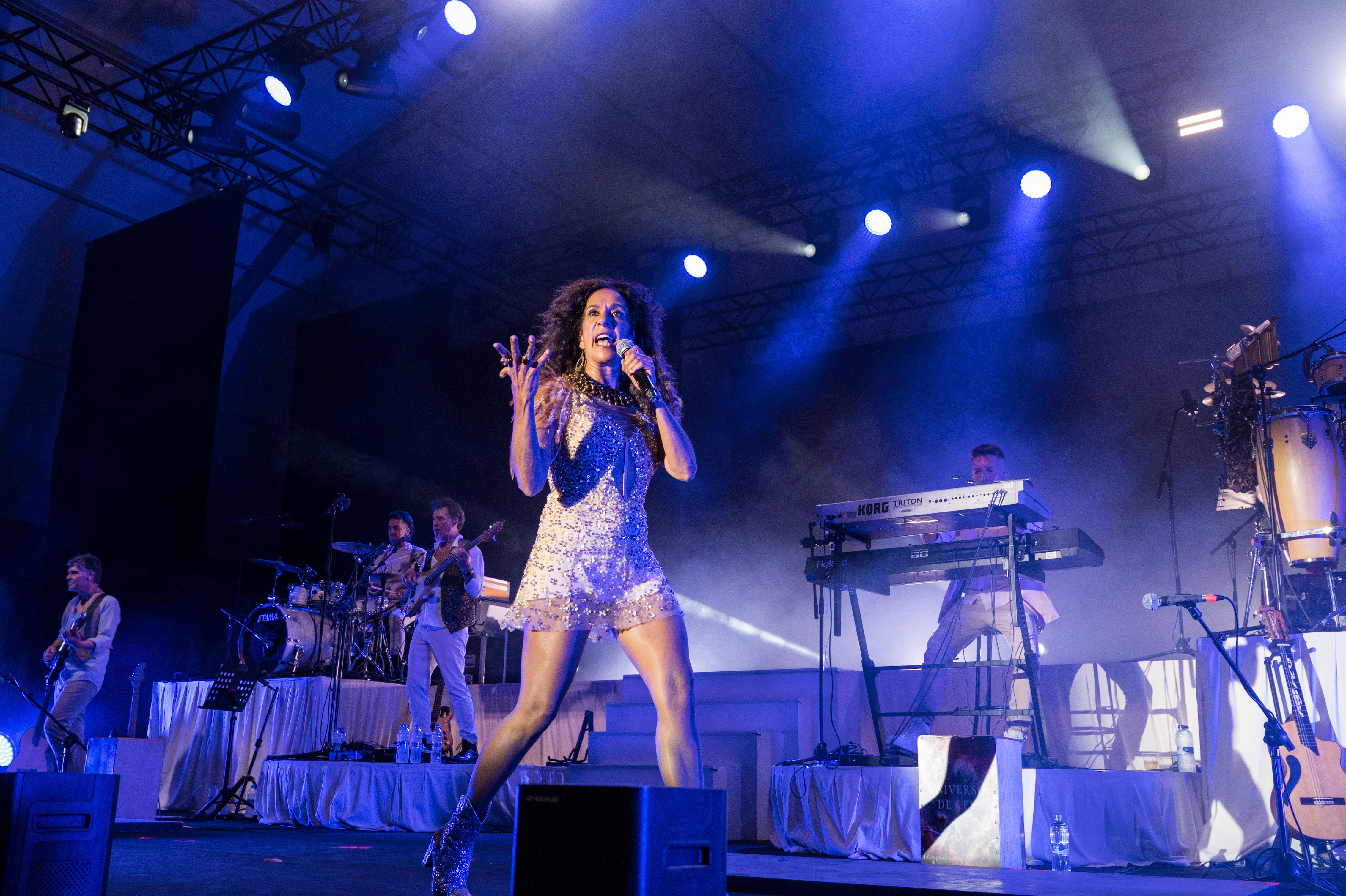 Rosario en concert al Castell per la Festa Major de Rubí 2025. FOTO: Carmelo Jiménez