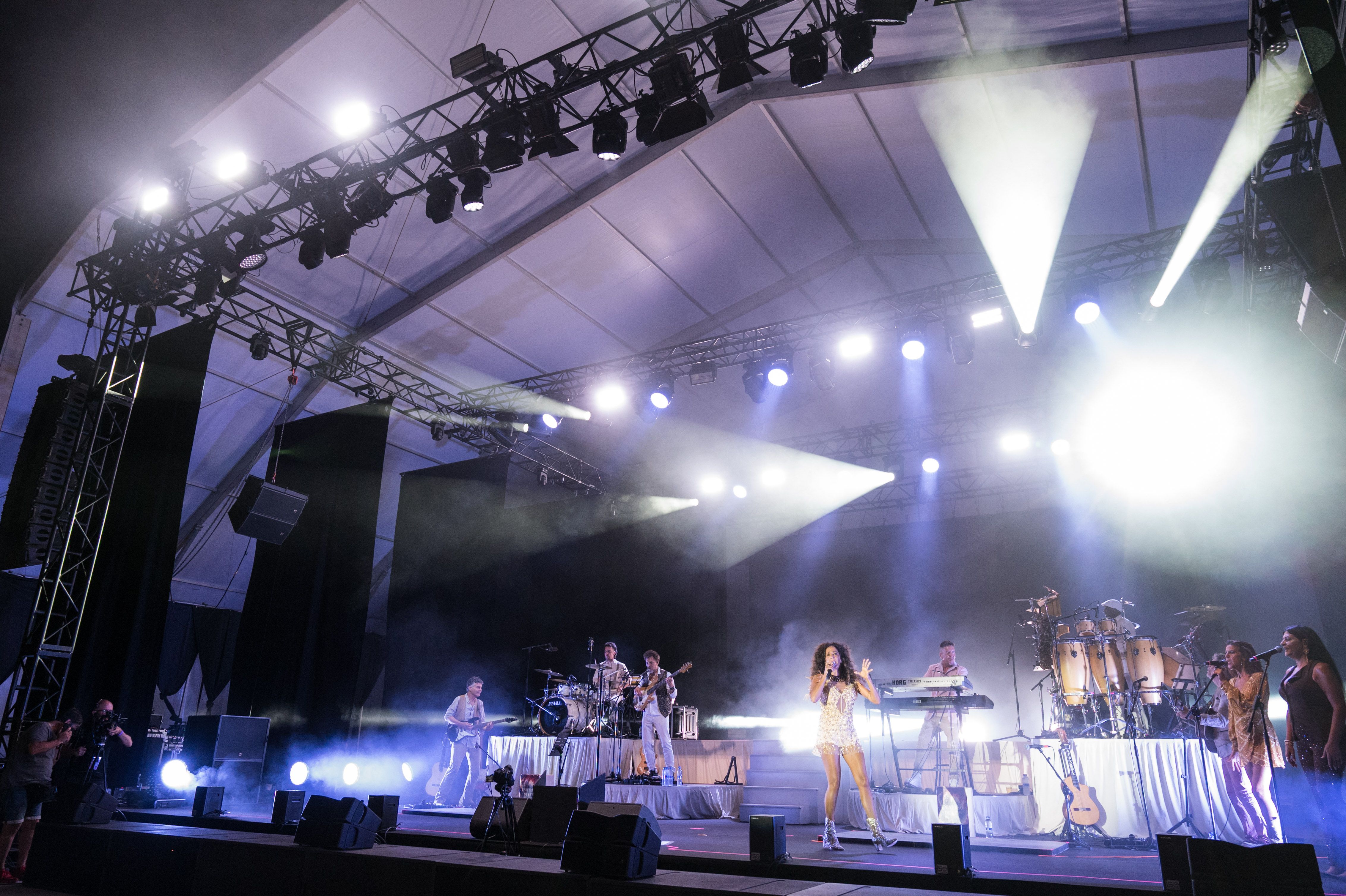 Rosario en concert al Castell per la Festa Major de Rubí 2025. FOTO: Carmelo Jiménez
