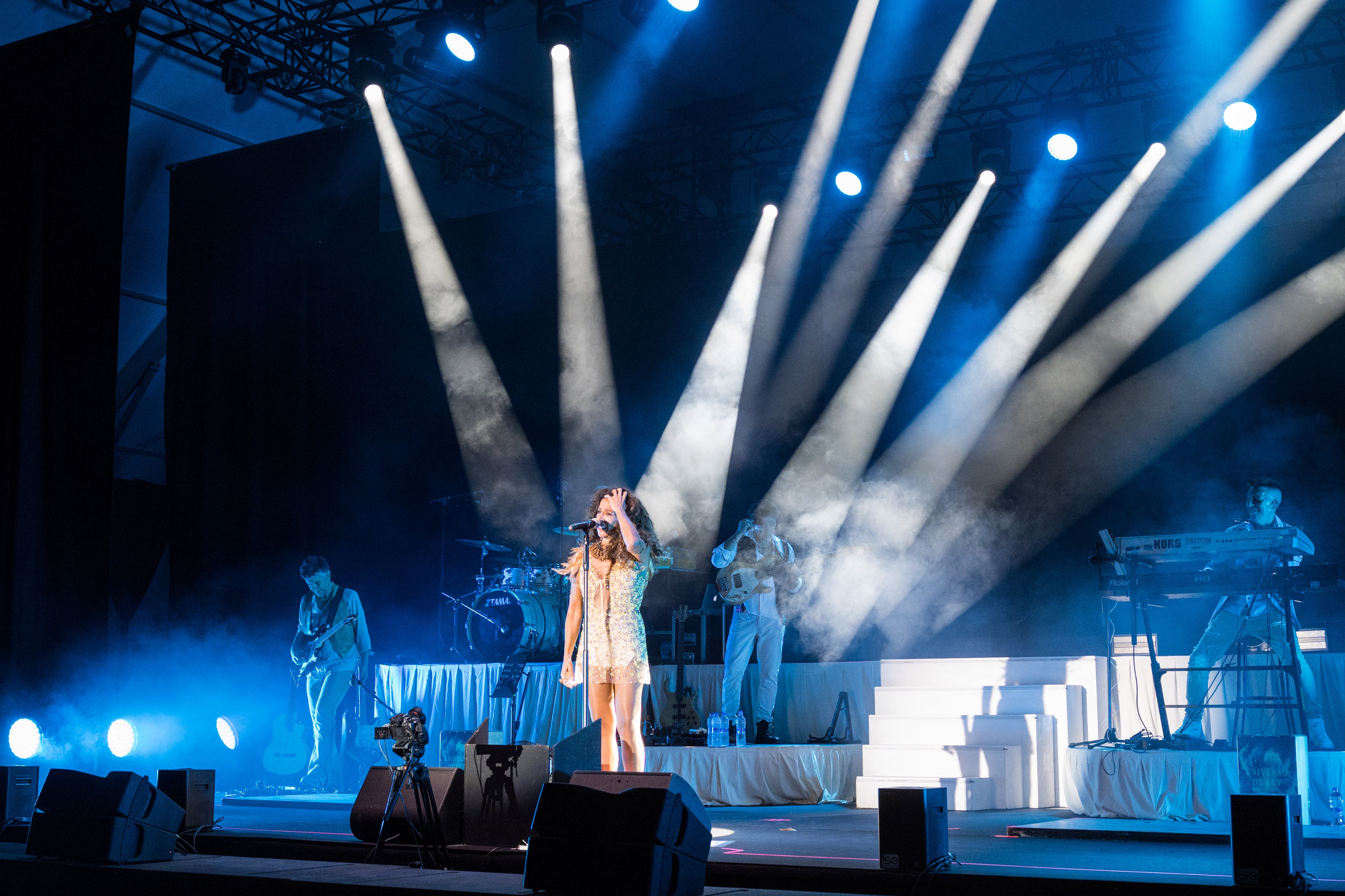 Rosario en concert al Castell per la Festa Major de Rubí 2025. FOTO: Carmelo Jiménez