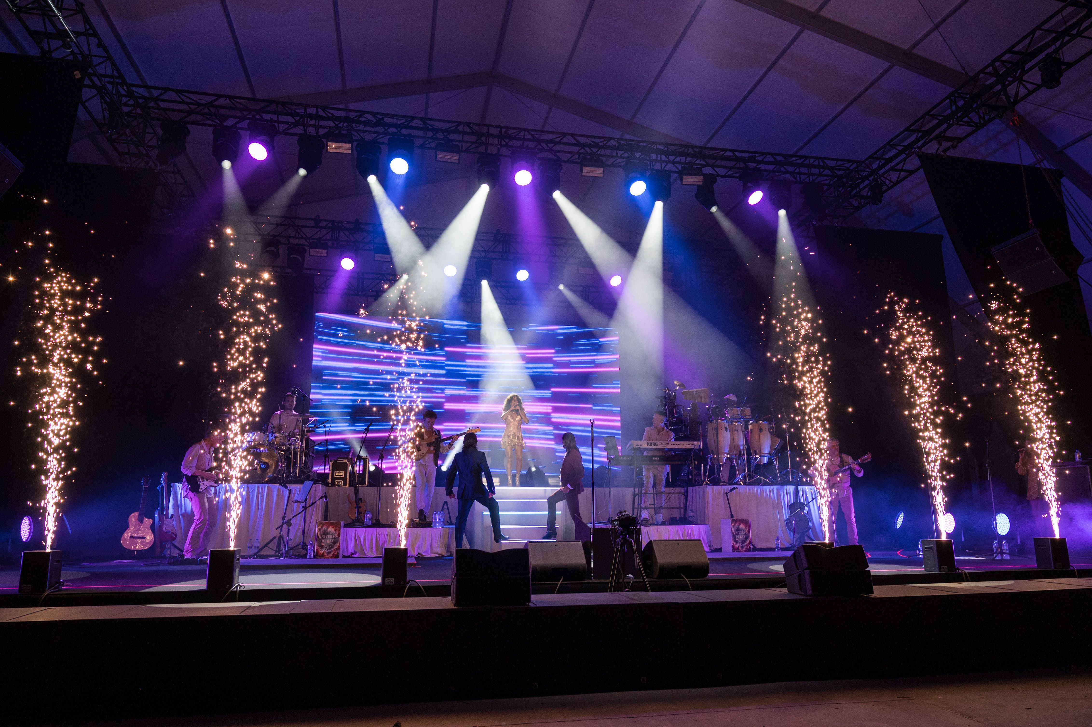 Rosario en concert al Castell per la Festa Major de Rubí 2025. FOTO: Carmelo Jiménez