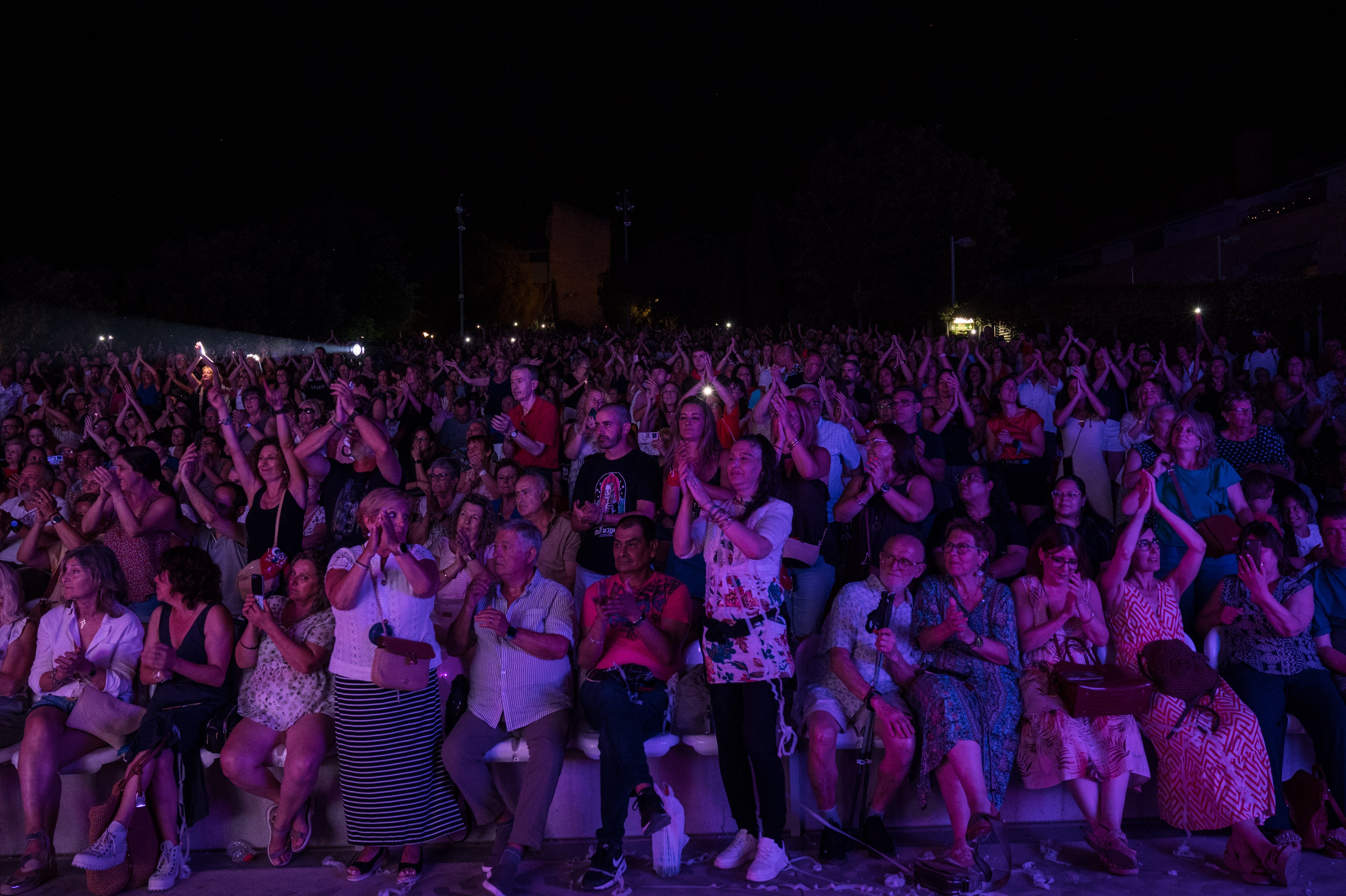 Rosario en concert al Castell per la Festa Major de Rubí 2025. FOTO: Carmelo Jiménez