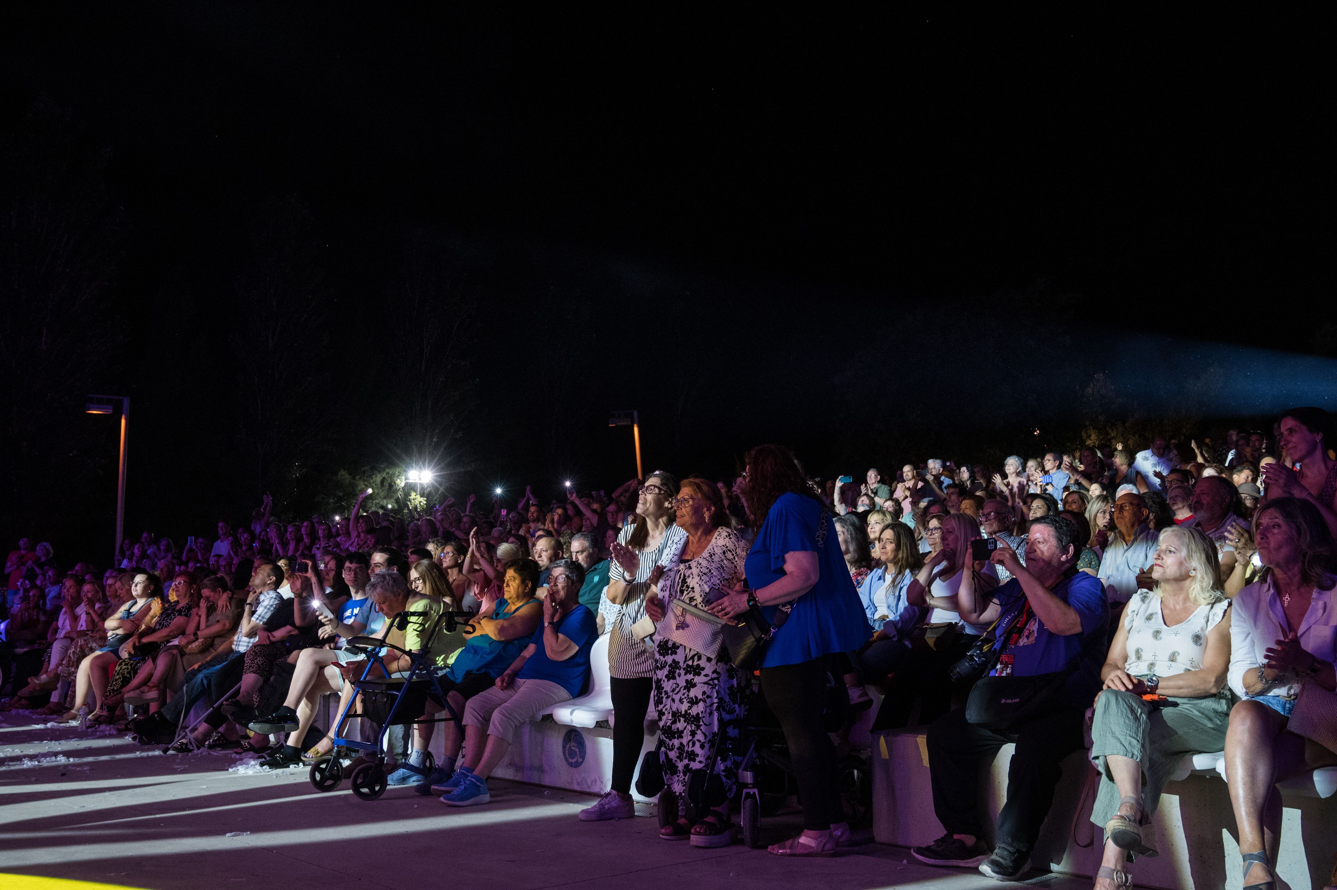 Rosario en concert al Castell per la Festa Major de Rubí 2025. FOTO: Carmelo Jiménez