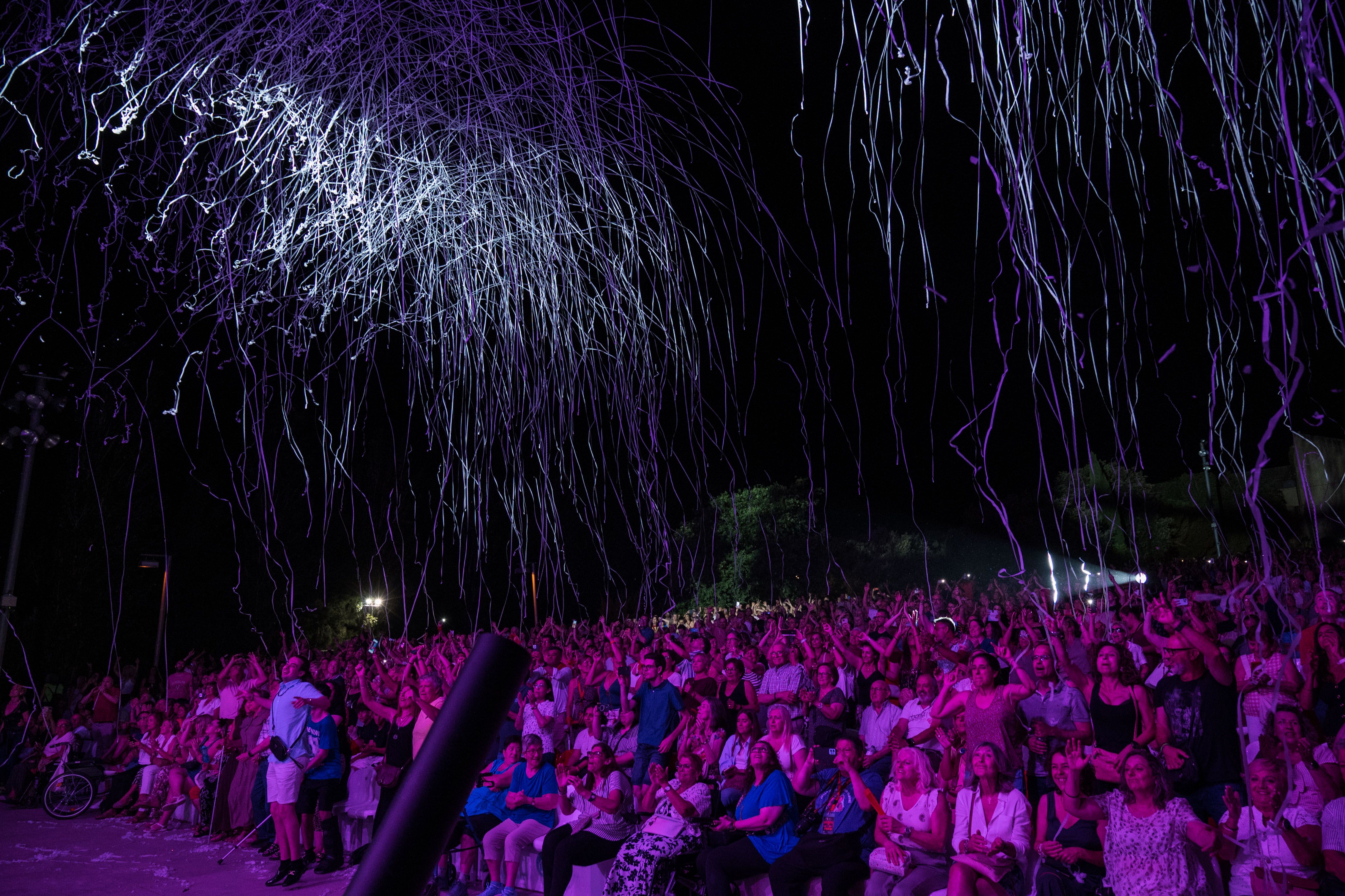 Rosario en concert al Castell per la Festa Major de Rubí 2025. FOTO: Carmelo Jiménez