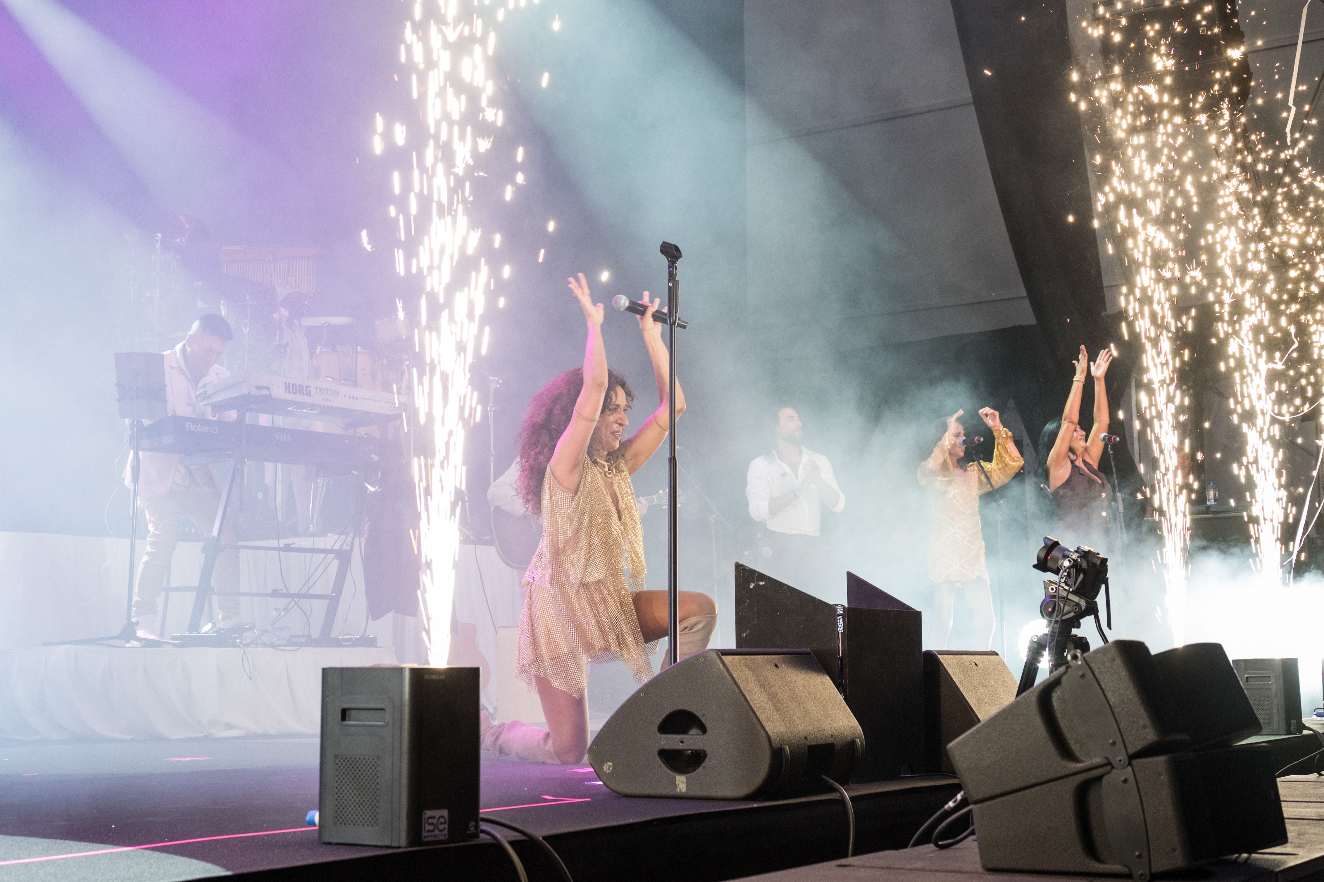 Rosario en concert al Castell per la Festa Major de Rubí 2025. FOTO: Carmelo Jiménez