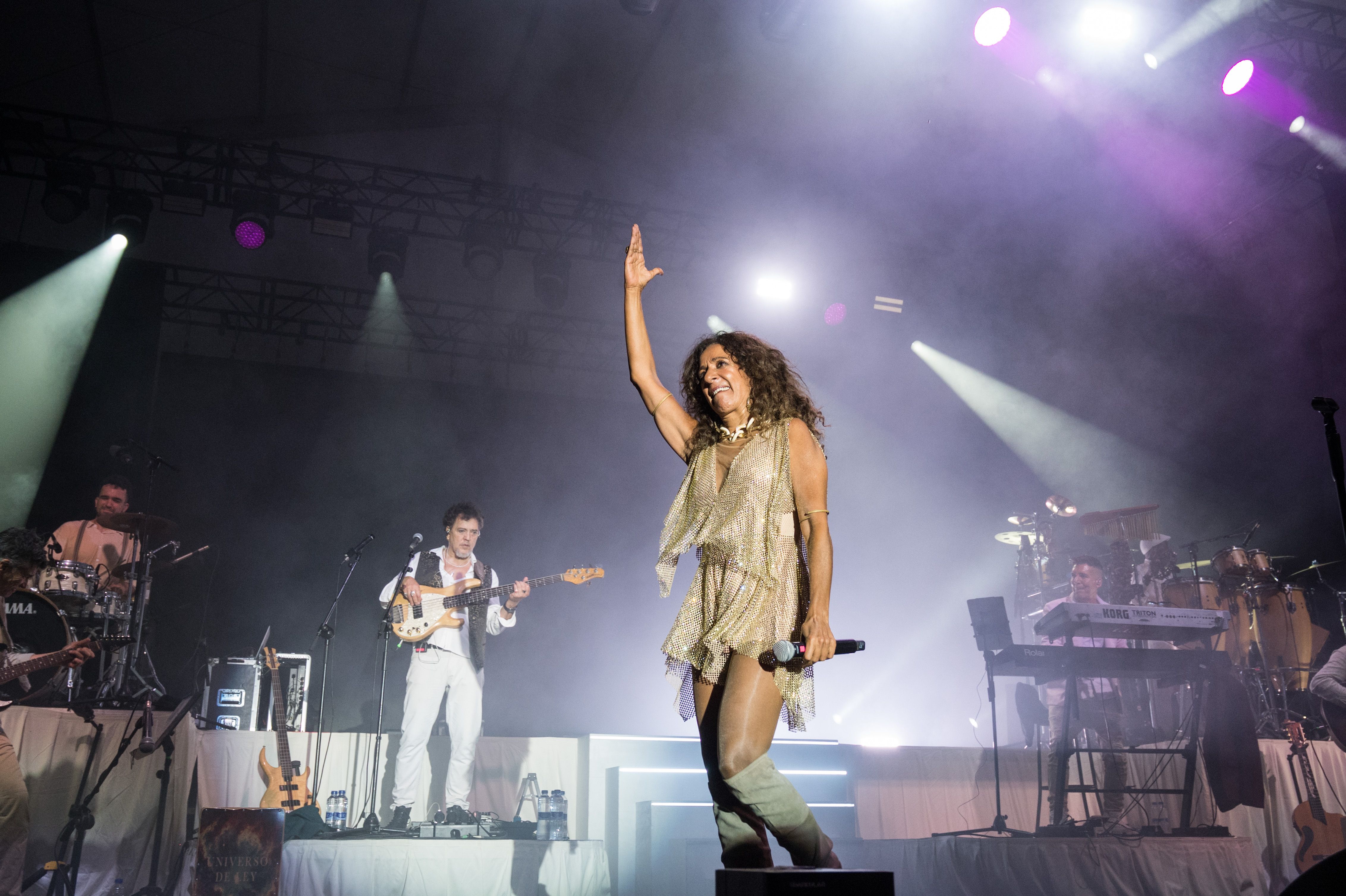 Rosario en concert al Castell per la Festa Major de Rubí 2025. FOTO: Carmelo Jiménez
