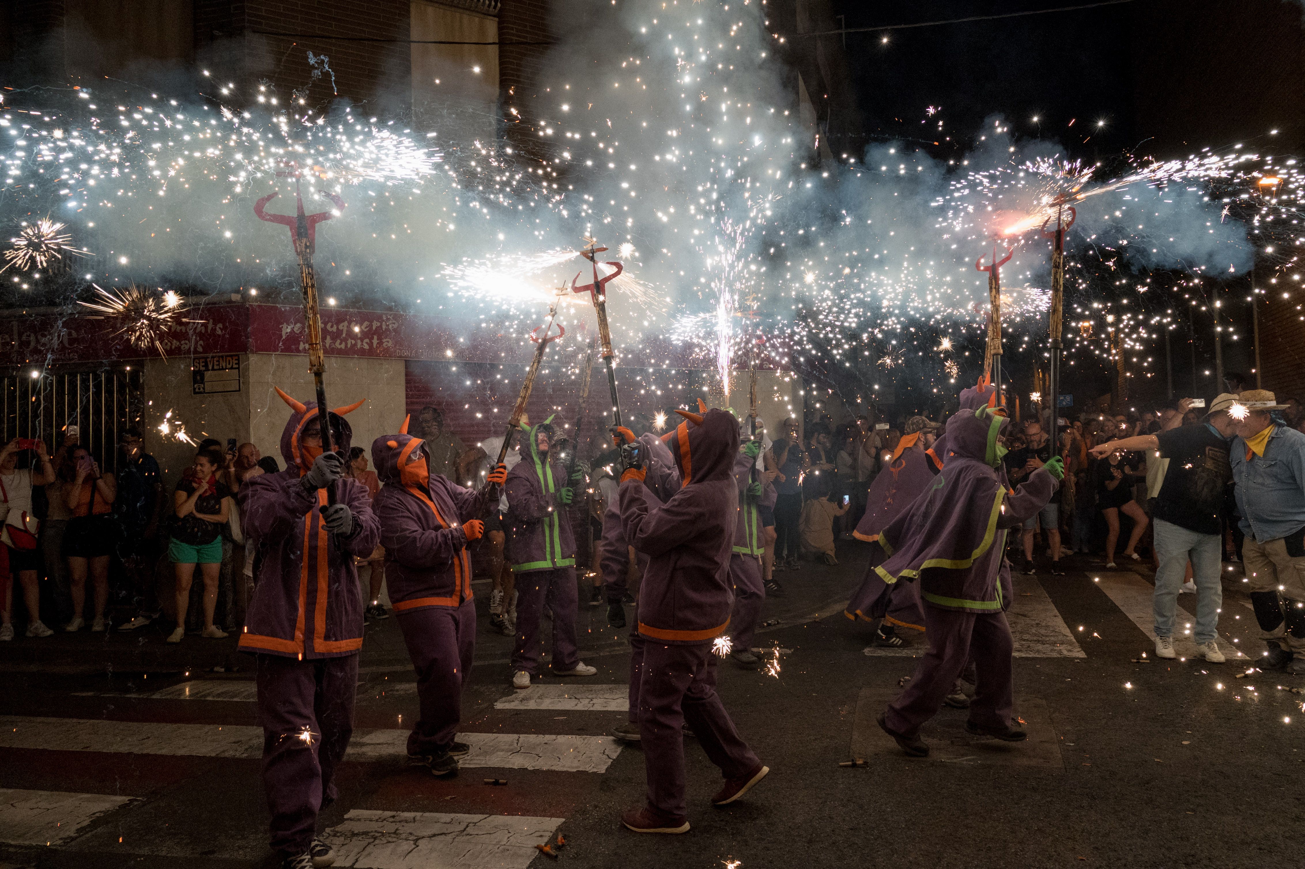 Correfoc de Festa Major 2025. FOTO: Carmelo Jiménez
