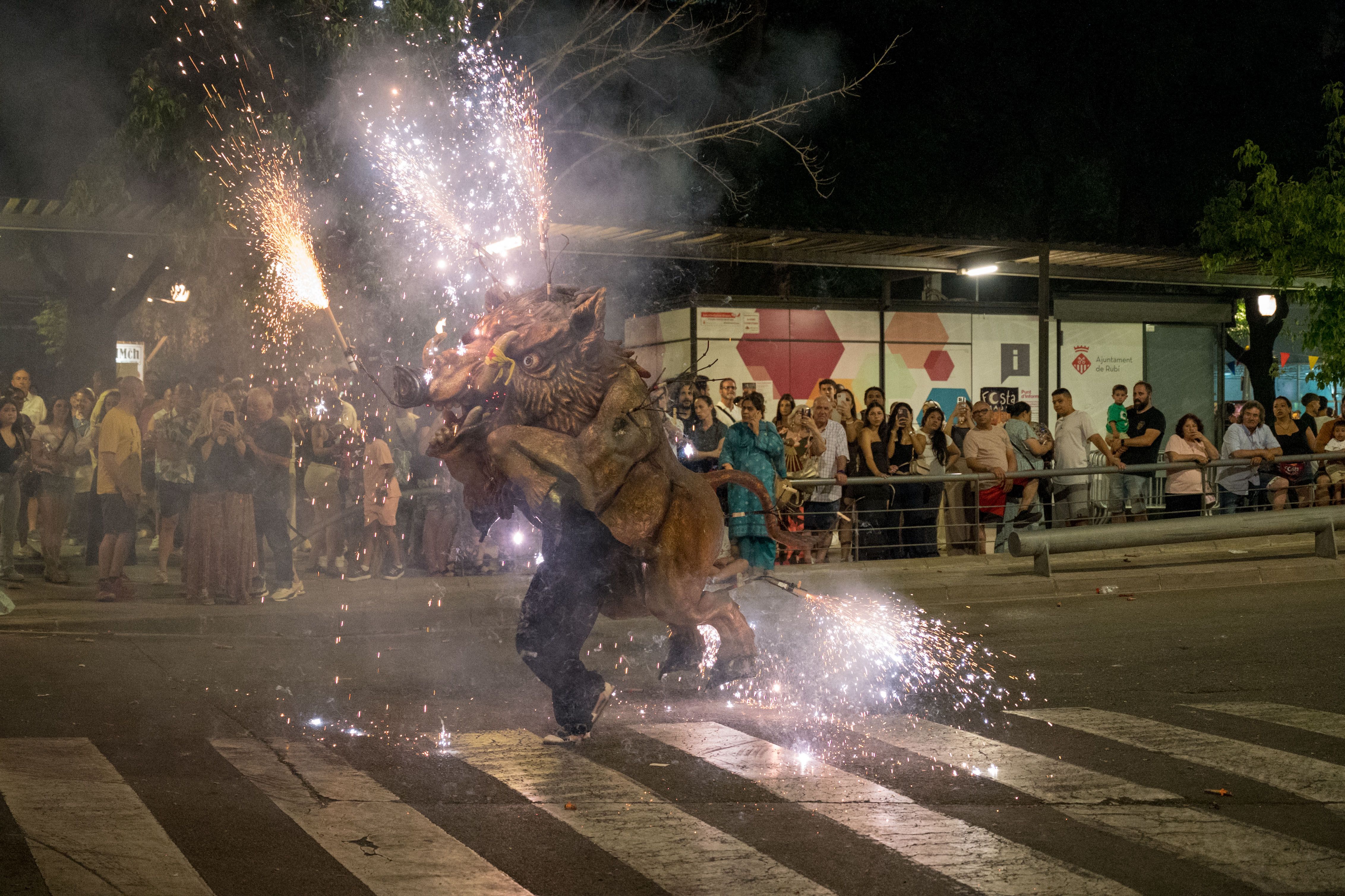 Correfoc de Festa Major 2025. FOTO: Carmelo Jiménez