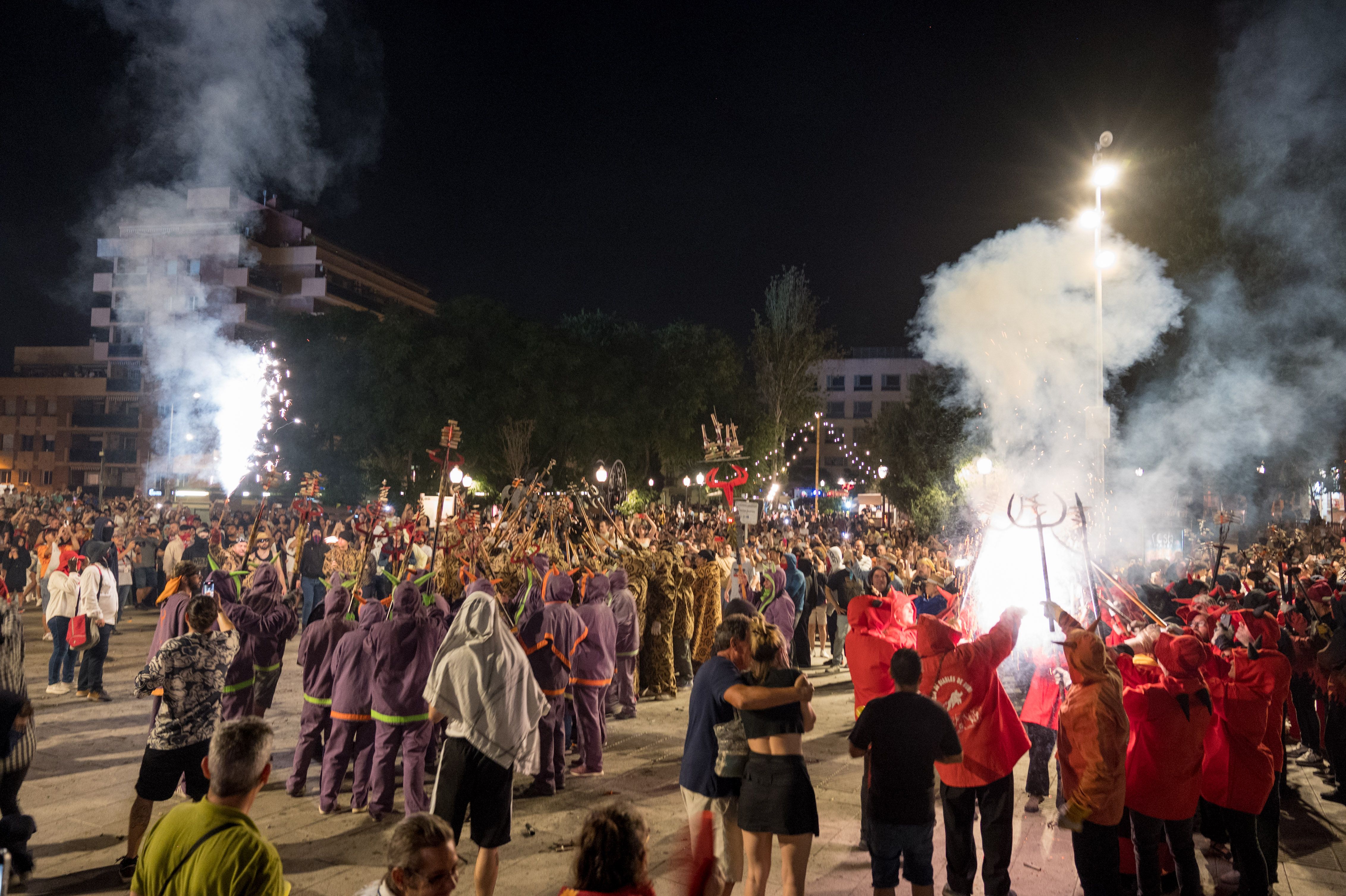 Correfoc de Festa Major 2025. FOTO: Carmelo Jiménez